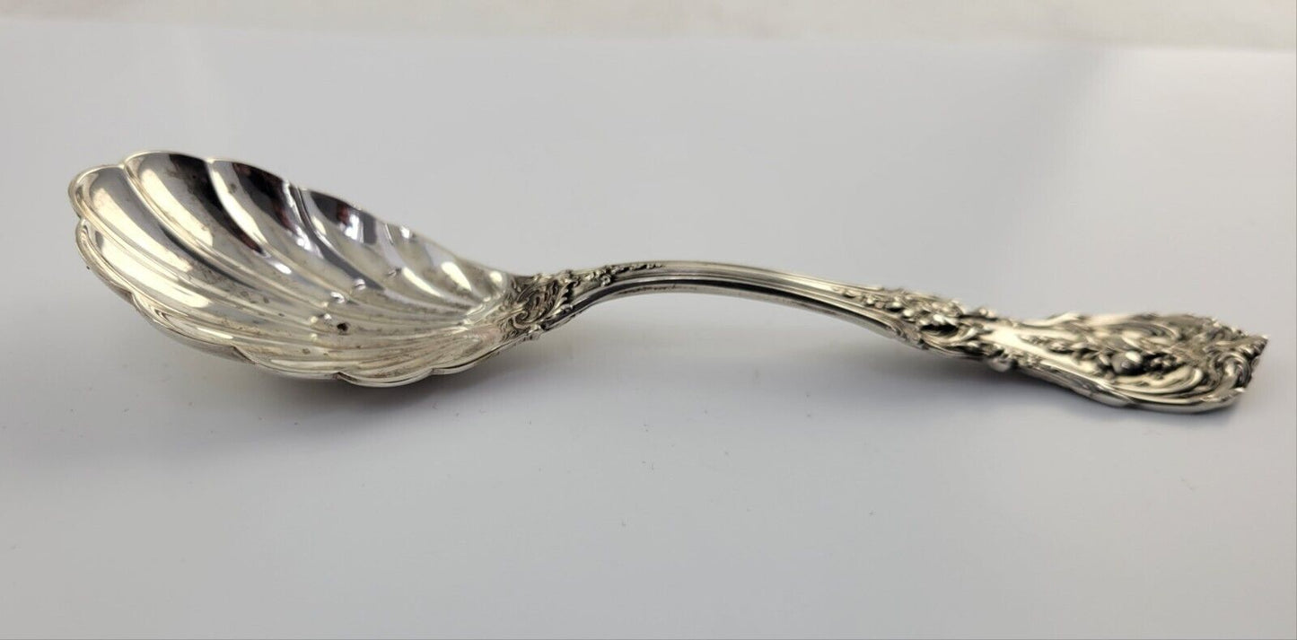 Francis I by Reed & Barton 6 1/8" Sterling Silver Sugar Shell Spoon 1.4oz.