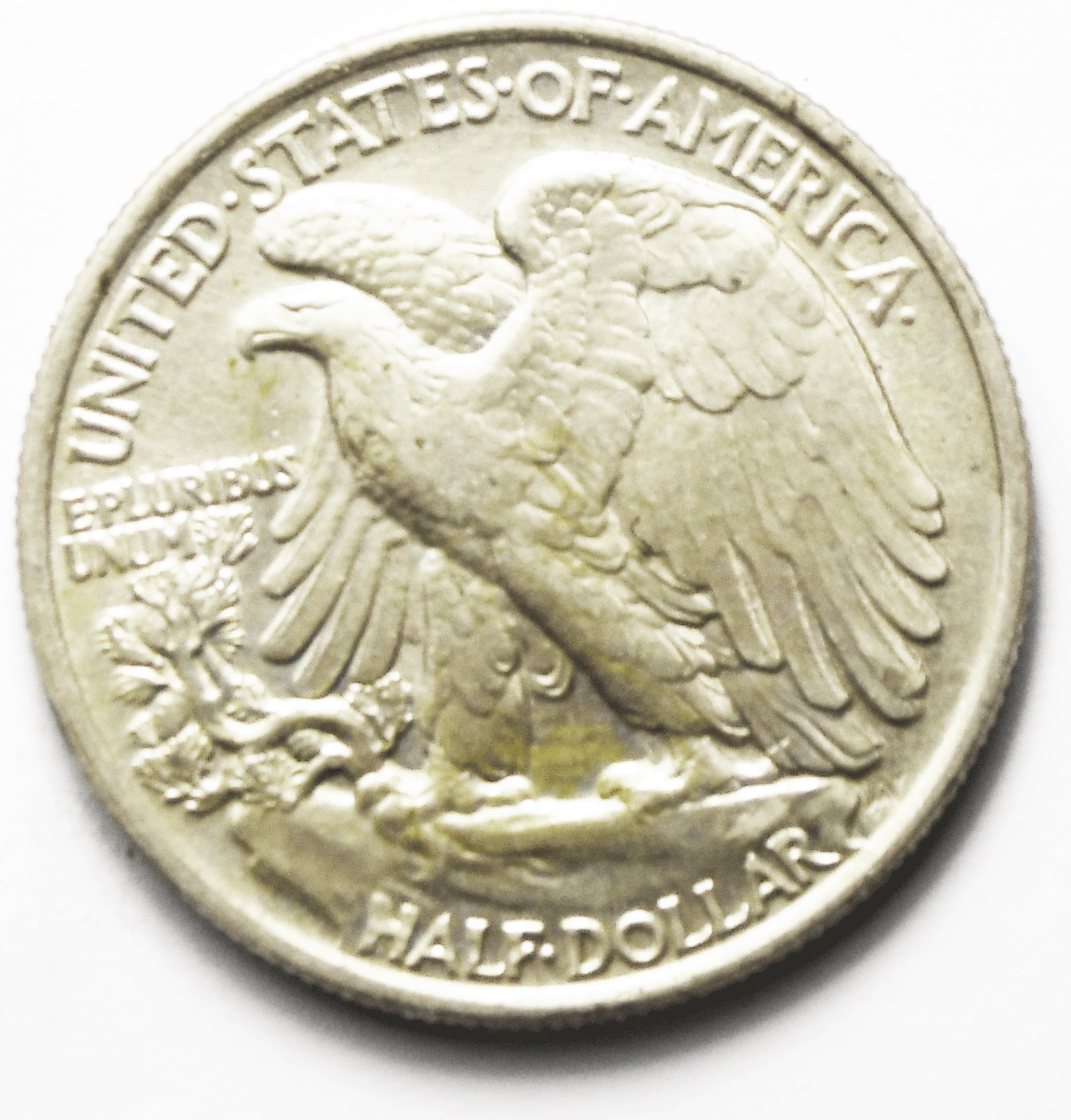 1943 50c Walking Liberty Silver Half Dollar Fifty Cents Philadelphia AU