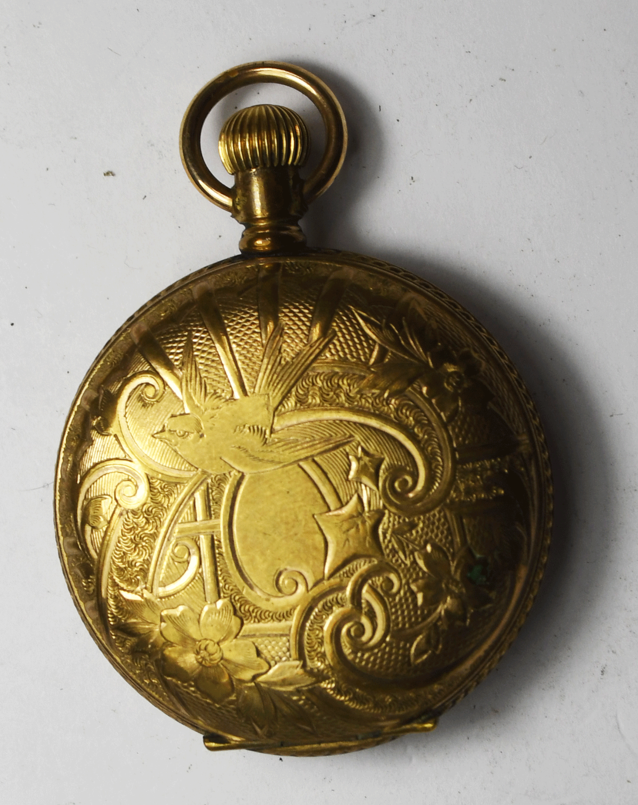 1888 Elgin Grade 95 Size 6 Hunters Case Pocket Watch Not Running