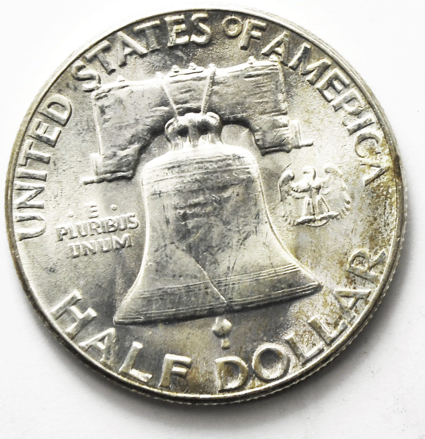 1955 50c Franklin Silver Half Dollar Fifty Cents Philadelphia Uncirculated