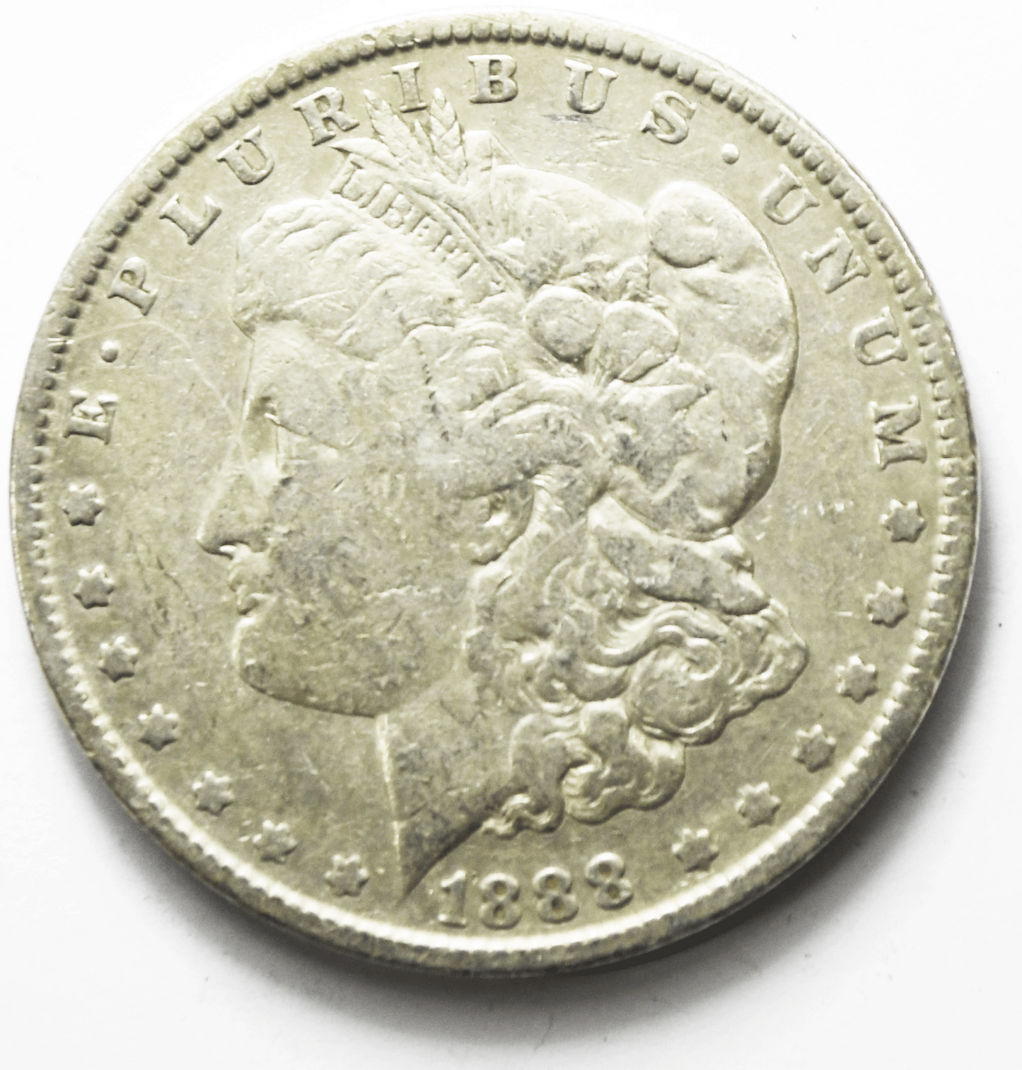 1888 O $1 Morgan Silver One Dollar US Coin VAM 4 Hot Lips