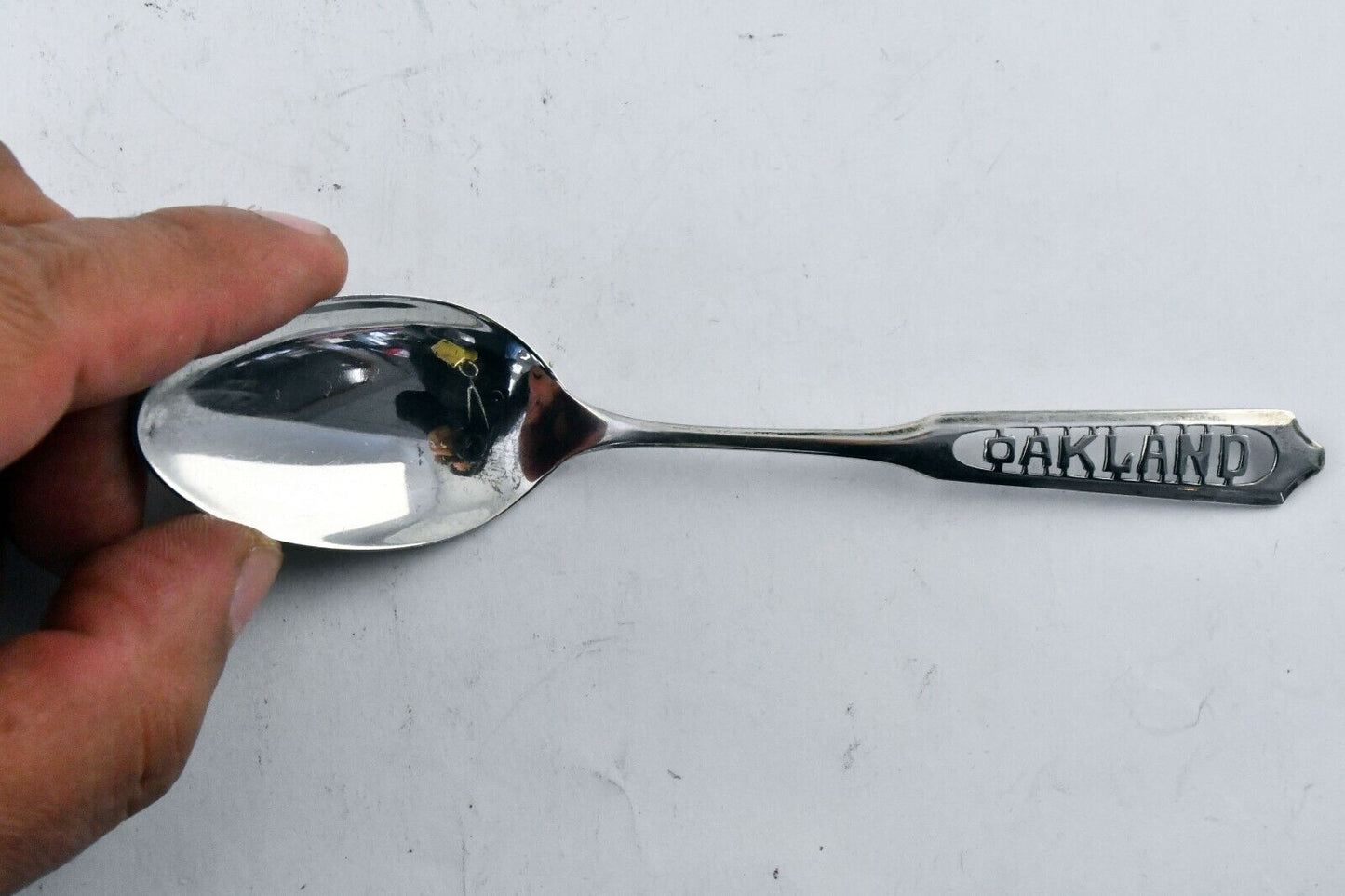 Oakland Ca. Sterling Silver Souvenir Spoon 5 1/4" by Watson .34 oz.