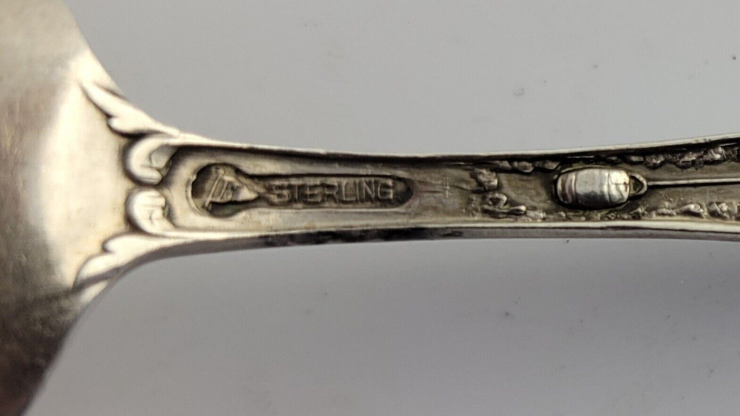 Pikes Peak Summit Sterling Silver 5 1/8” Souvenir Spoon .49oz. by Mechanics