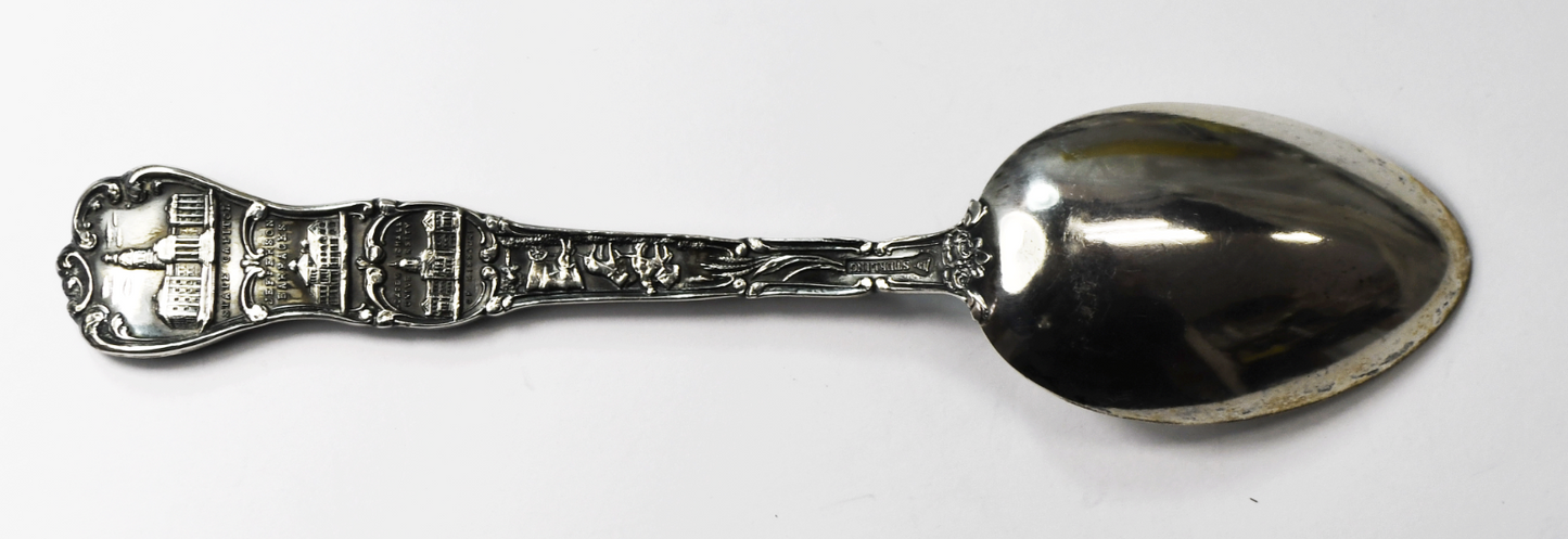 Sterling Mechanics St Joseph Missouri Souvenir Spoon 5-7/8"