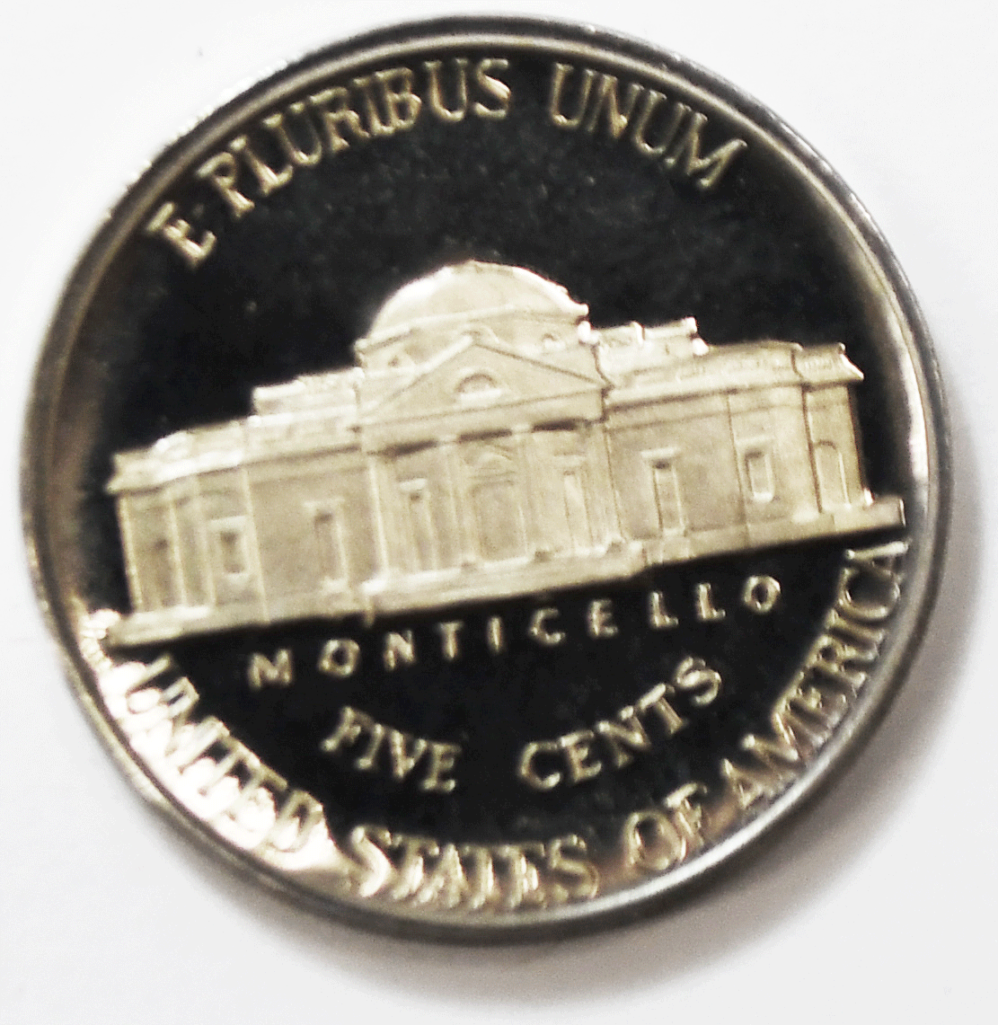 1984 S 5c Jefferson Proof Nickel Five Cents Uncirculated From Proof Set