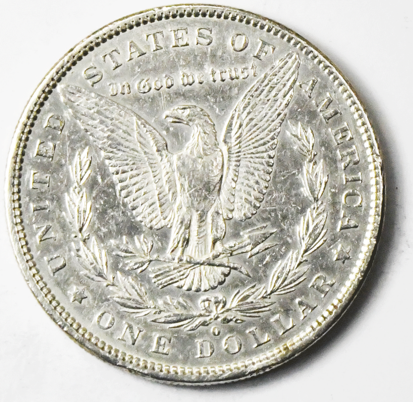 1881 O $1 Morgan Silver One Dollar New Orleans VAM 73