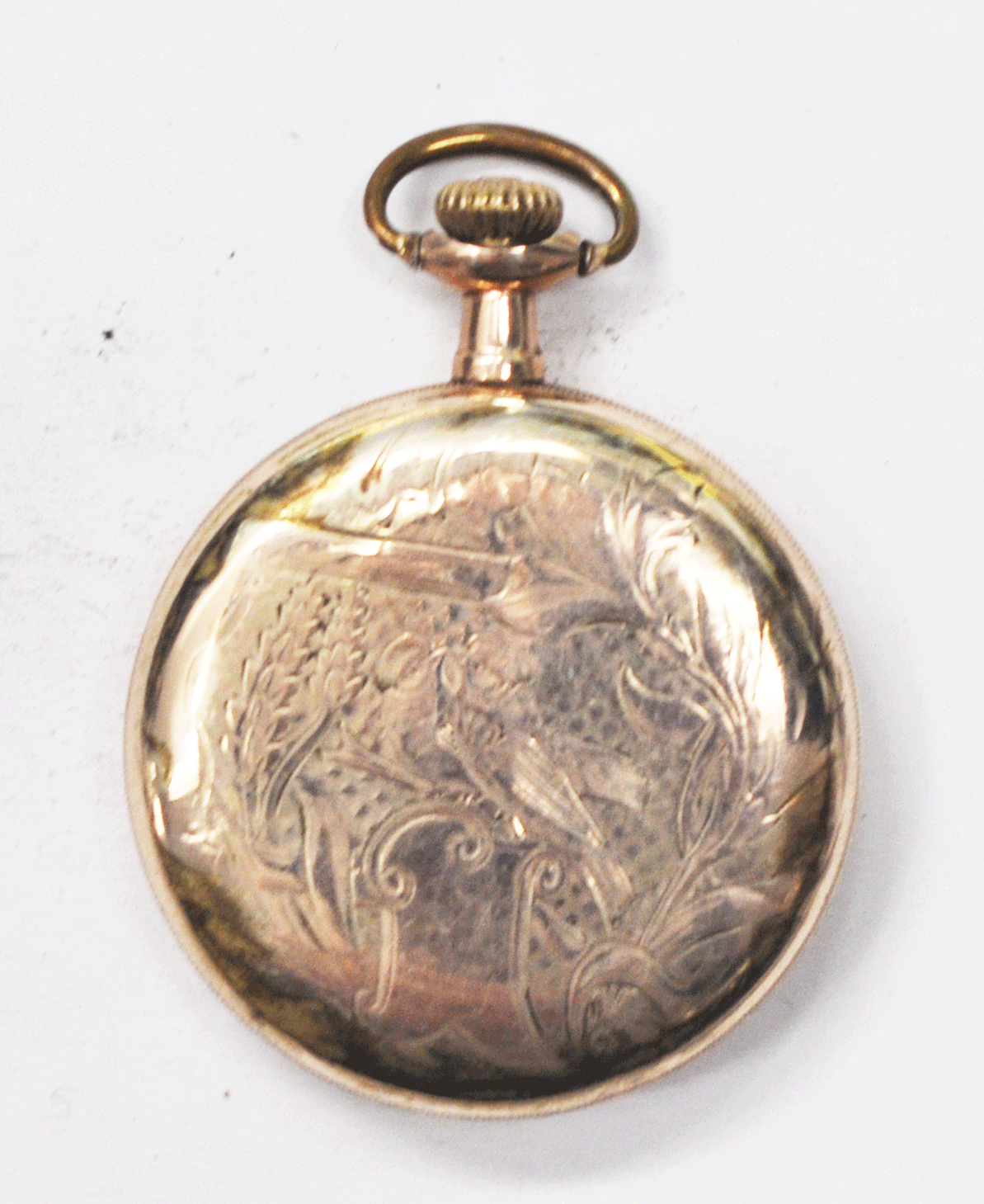 O.E. Co Pocket Watch 17J Size 16 Open Face PS 20yr Gold Filled Case
