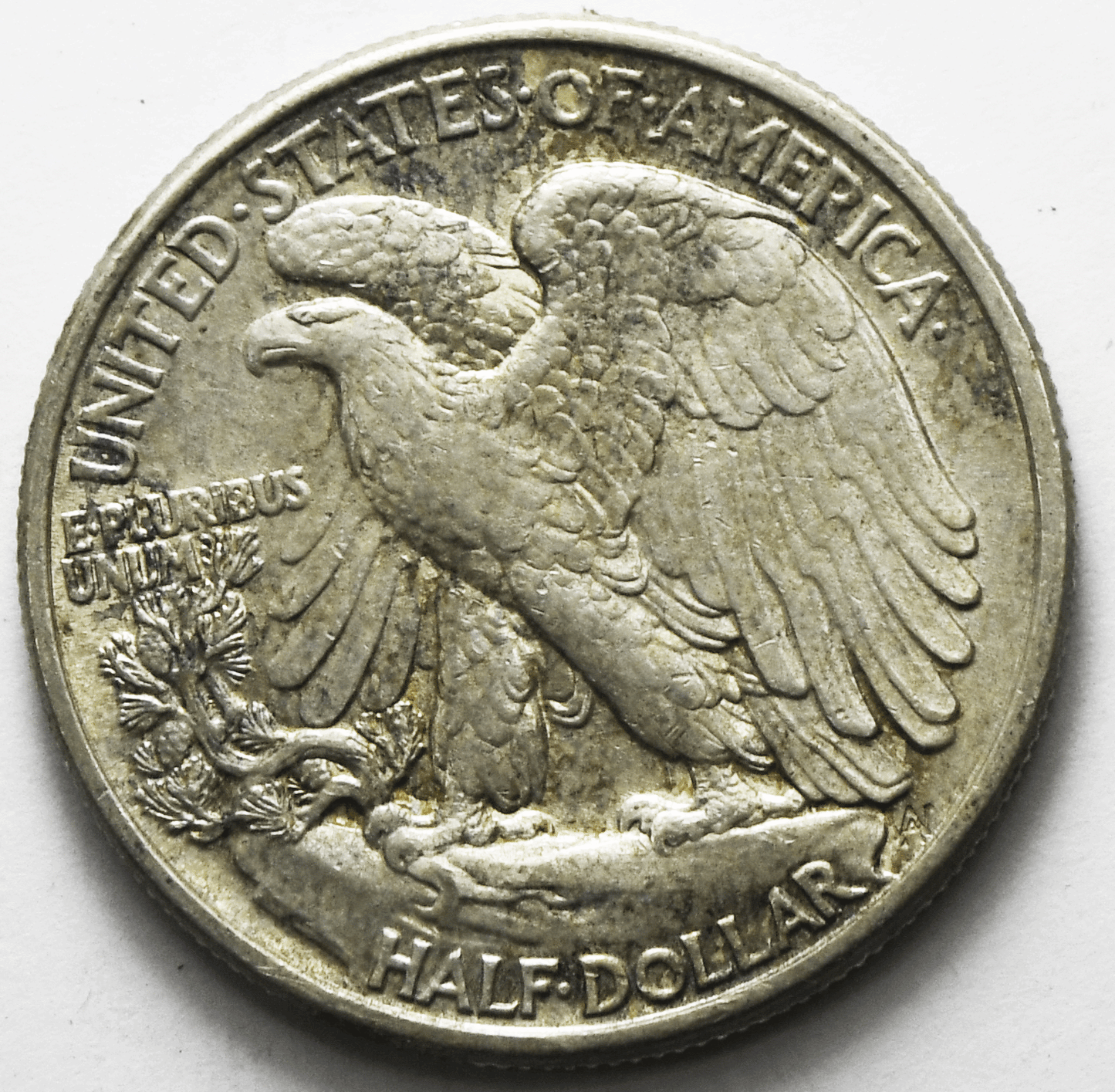 1943 50c Walking Liberty Silver Half Dollar Fifty Cents Philadelphia AU