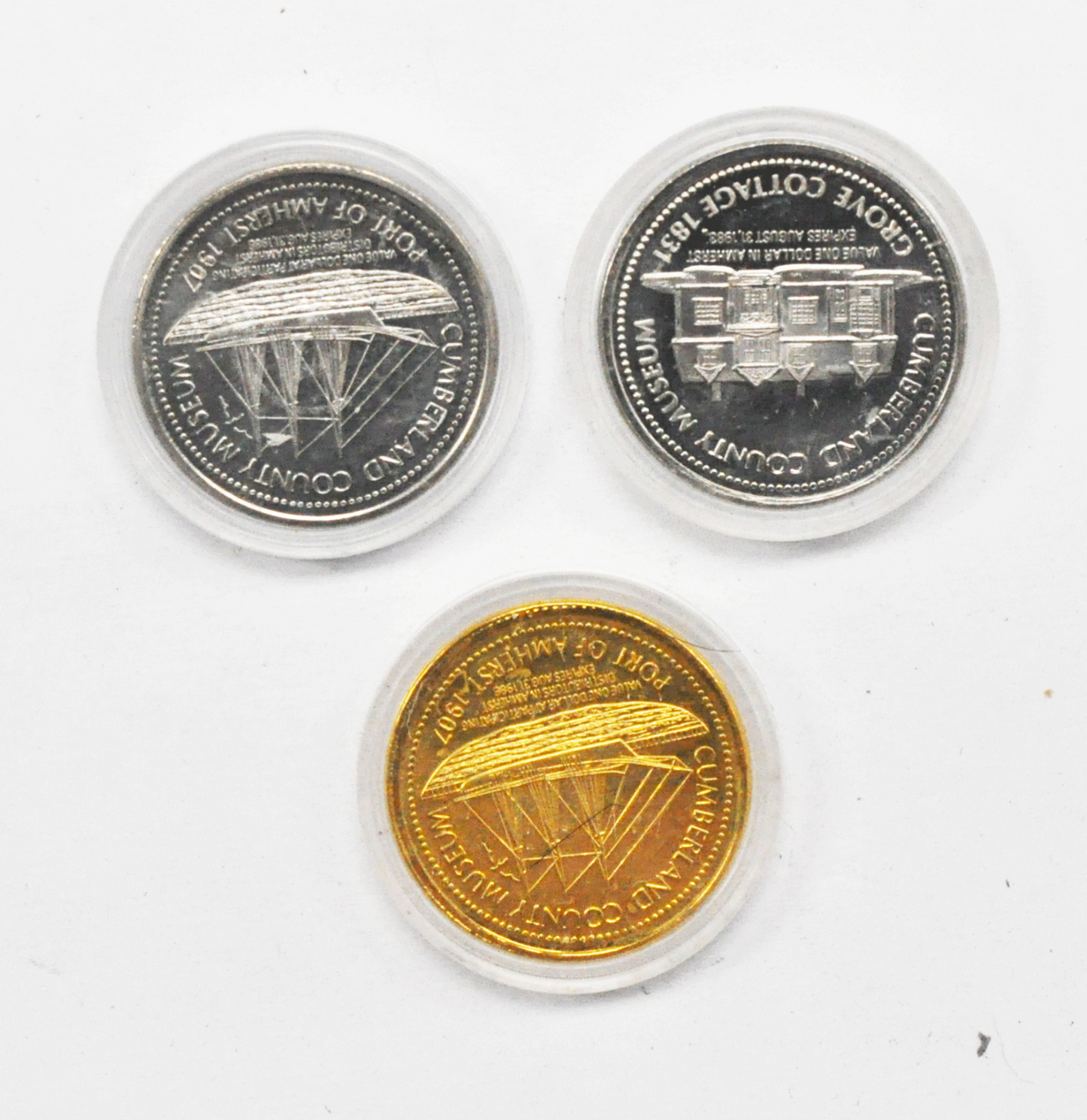 Amherst Canada $1 Trade Token Cumberland Museum Port 2 Token 34mm