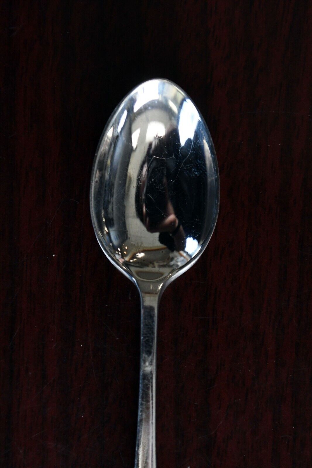 1954 London England Sterling Silver 3 5/8" Enameled Souvenir Spoon .27 oz. T&S