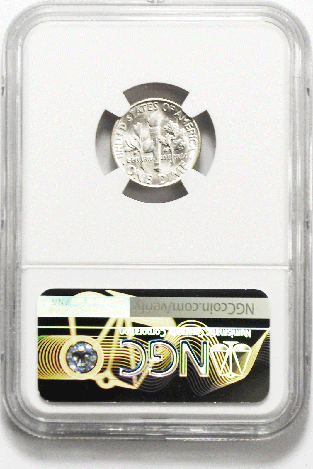 1955 10c Roosevelt Silver Dime Ten Cents NGC MS66 BU Philadelphia