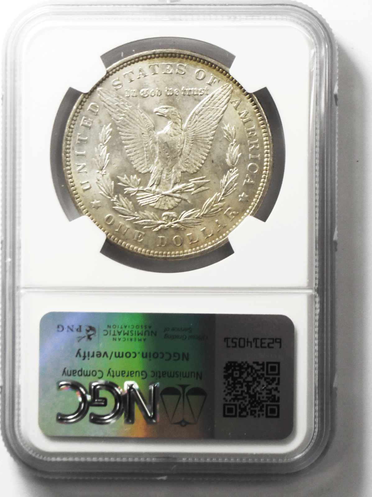 1887 $1 Morgan Silver Dollar MS61 NGC Uncirculated Philadelphia VAM 3A