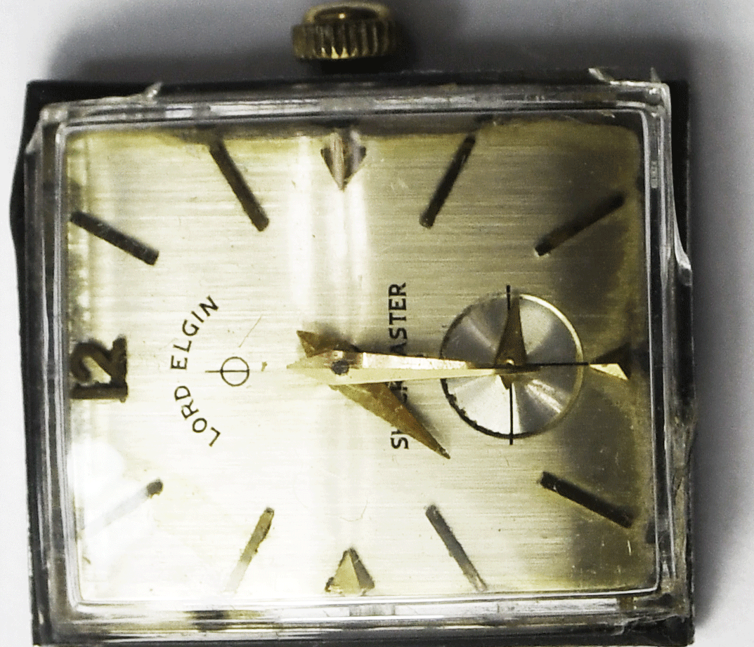 Lord Elgin 730 Watch Movement 23J 22mm x 26mm Bezel Crystal Shockmaster