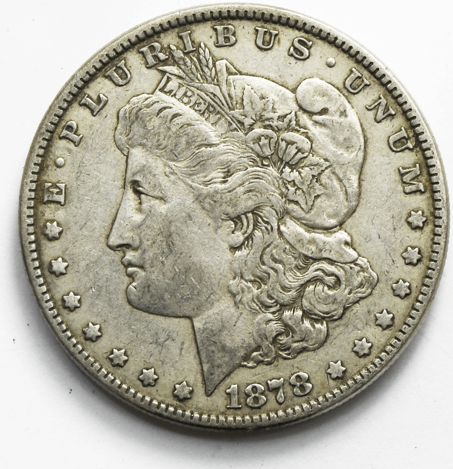 1878 7/8 $1 Morgan Silver One Dollar Philadelphia VAM 40 7/5 Broken N M