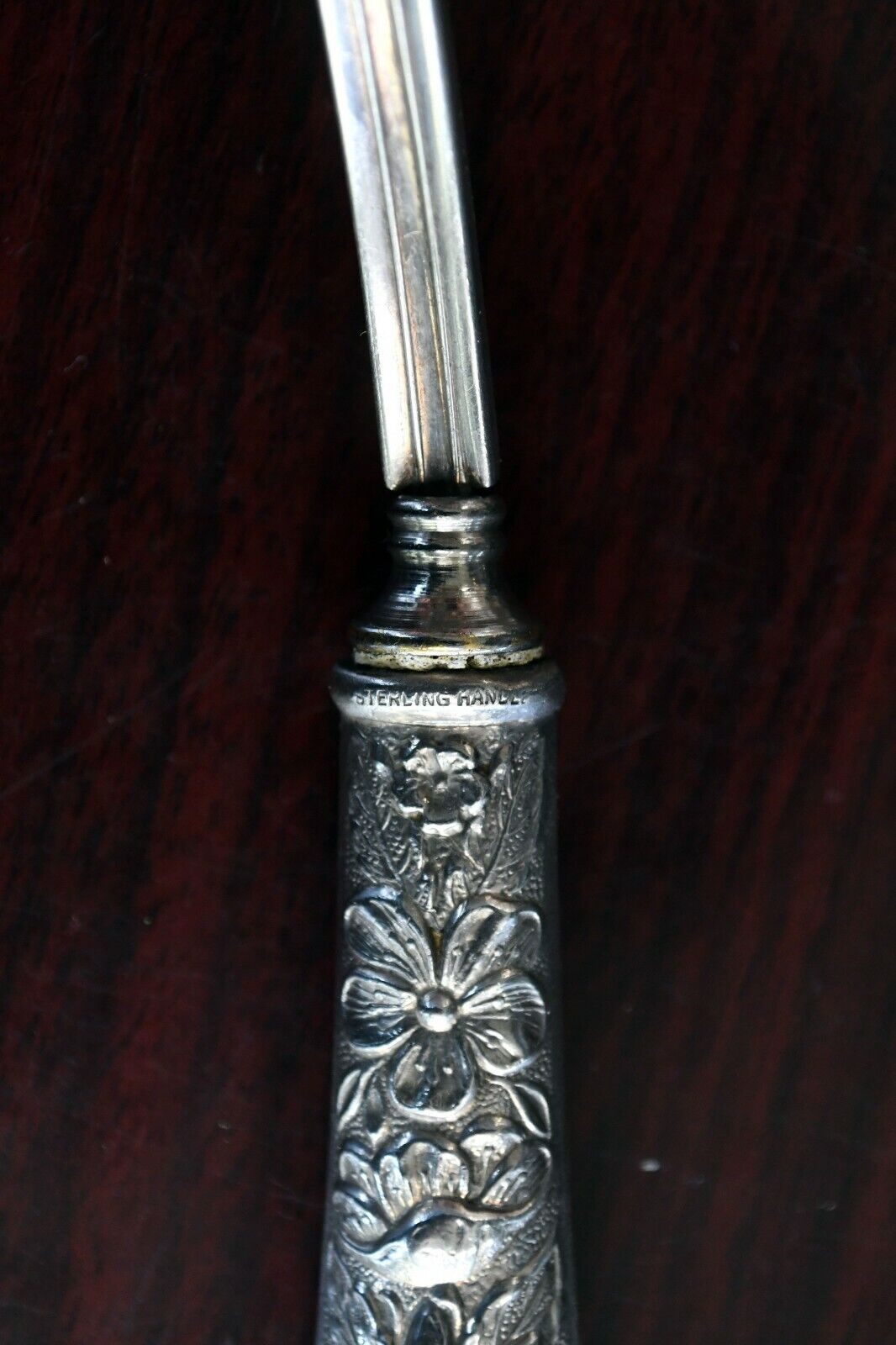 Southern Rose by Manchester Sterling/Stainless 8 1/8" Soup Ladle 2.4 oz.