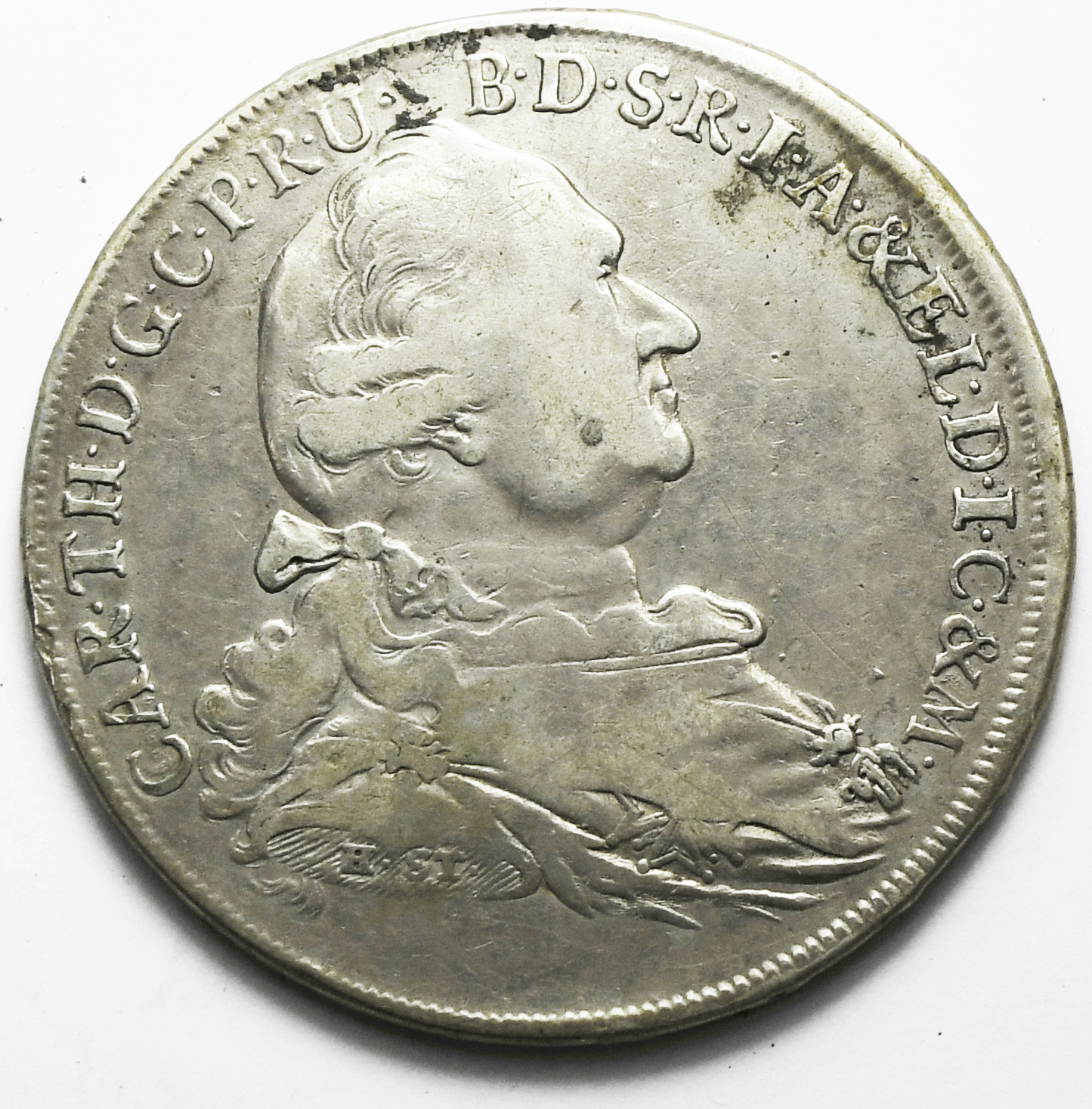 1778 H.ST German States Bavaria Silver One Thaler KM# 563.1