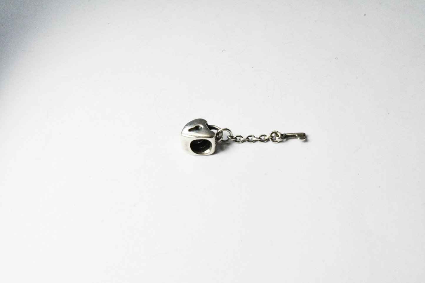 Sterling Silver Pandora Key To My Heart Lock Charm 790971