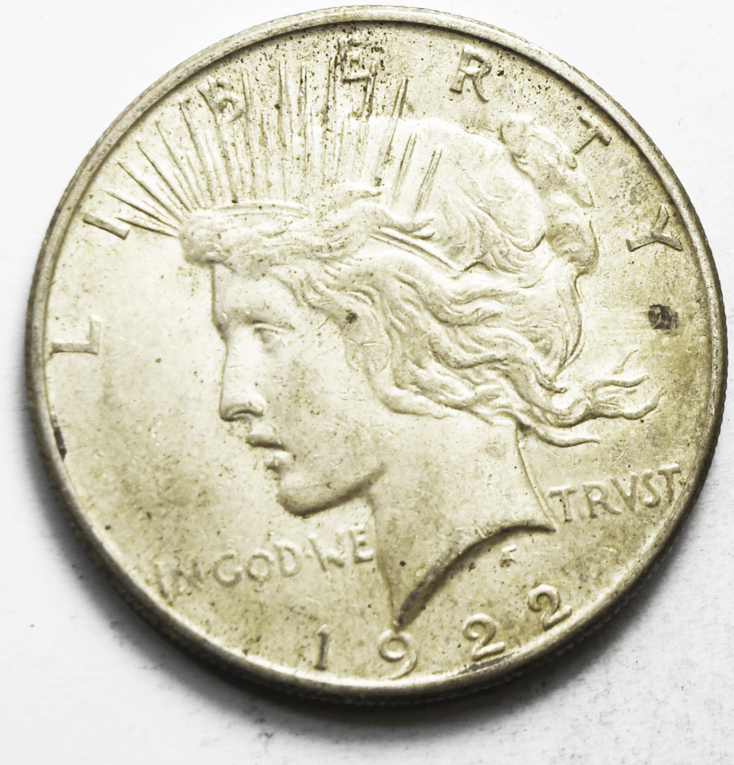 1922 S $1 Peace Silver One Dollar US San Francisco