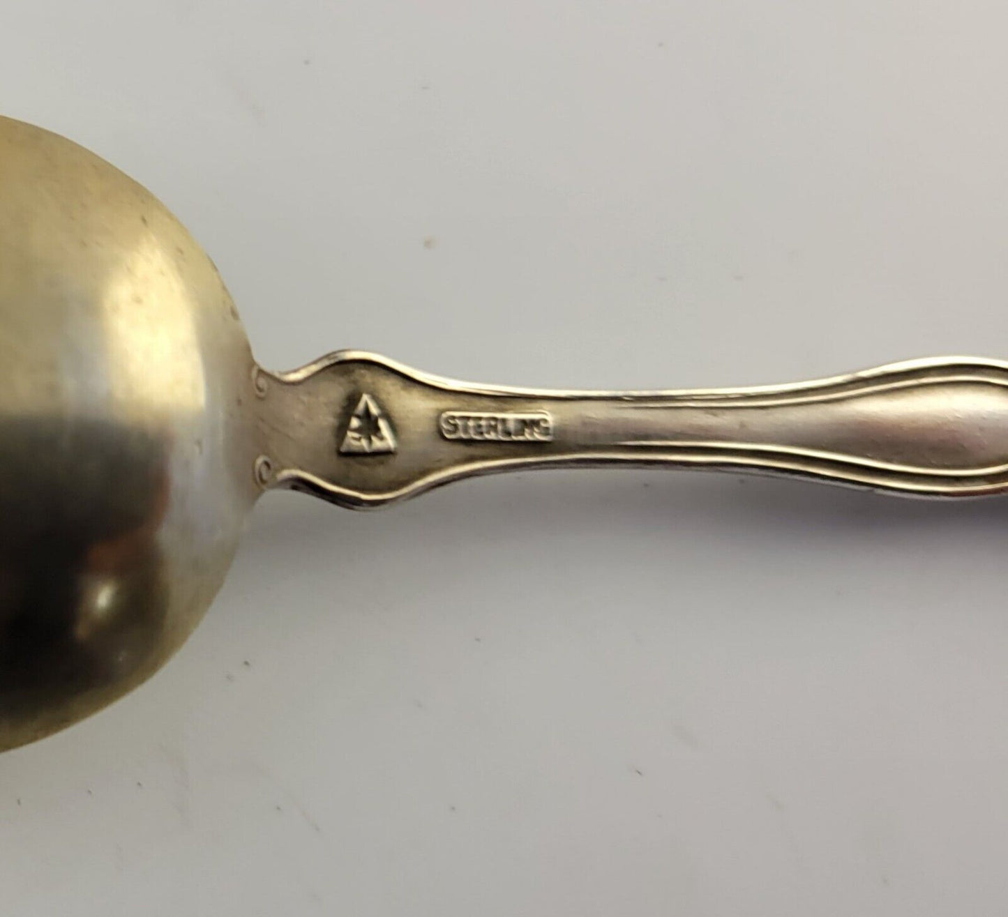 La Conner Washington 5 1/2" Sterling .925 Silver Souvenir Spoon .55oz.
