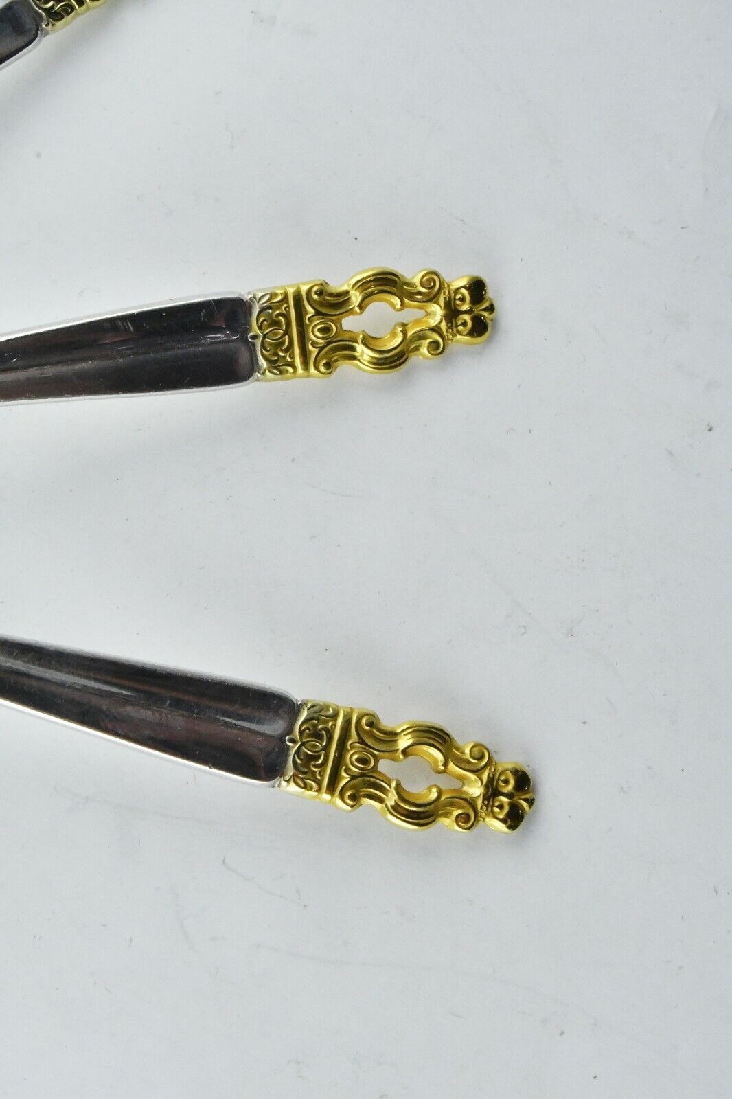 14pc. Hispana-Sovereign "Gold" by Gorham Sterling Desser Teaspoons 17.5oz