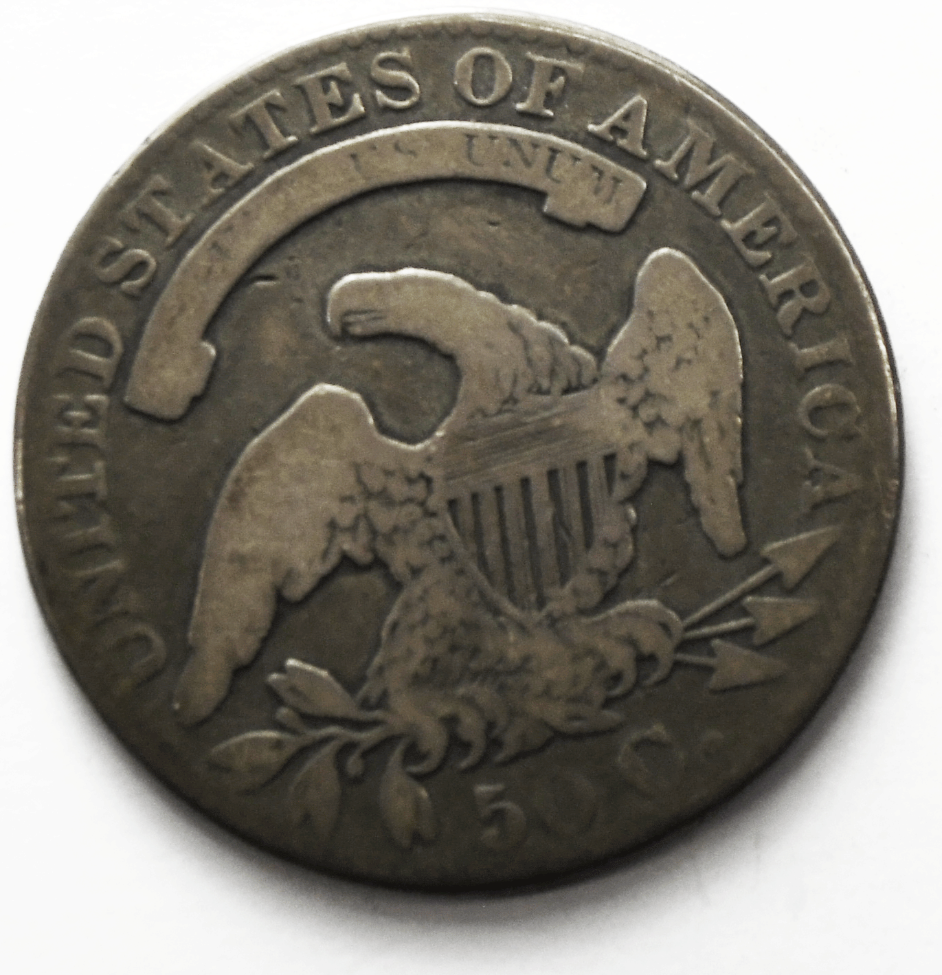 1832 50c Capped Bust Silver Half Dollar Fifty Cents Philadelphia