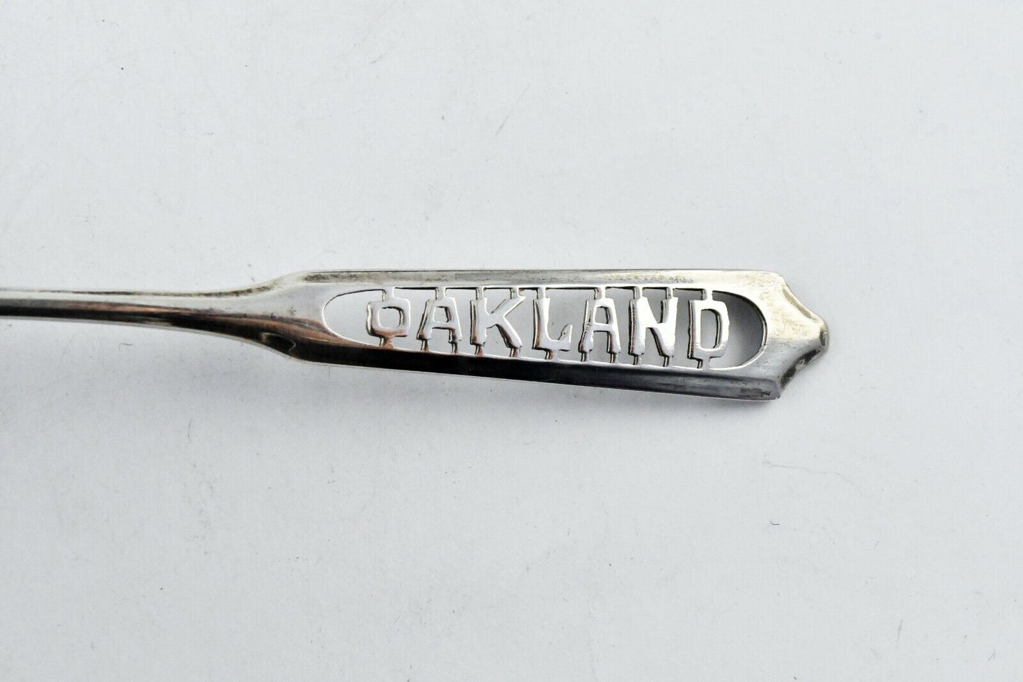 Oakland Ca. Sterling Silver Souvenir Spoon 5 1/4" by Watson .34 oz.