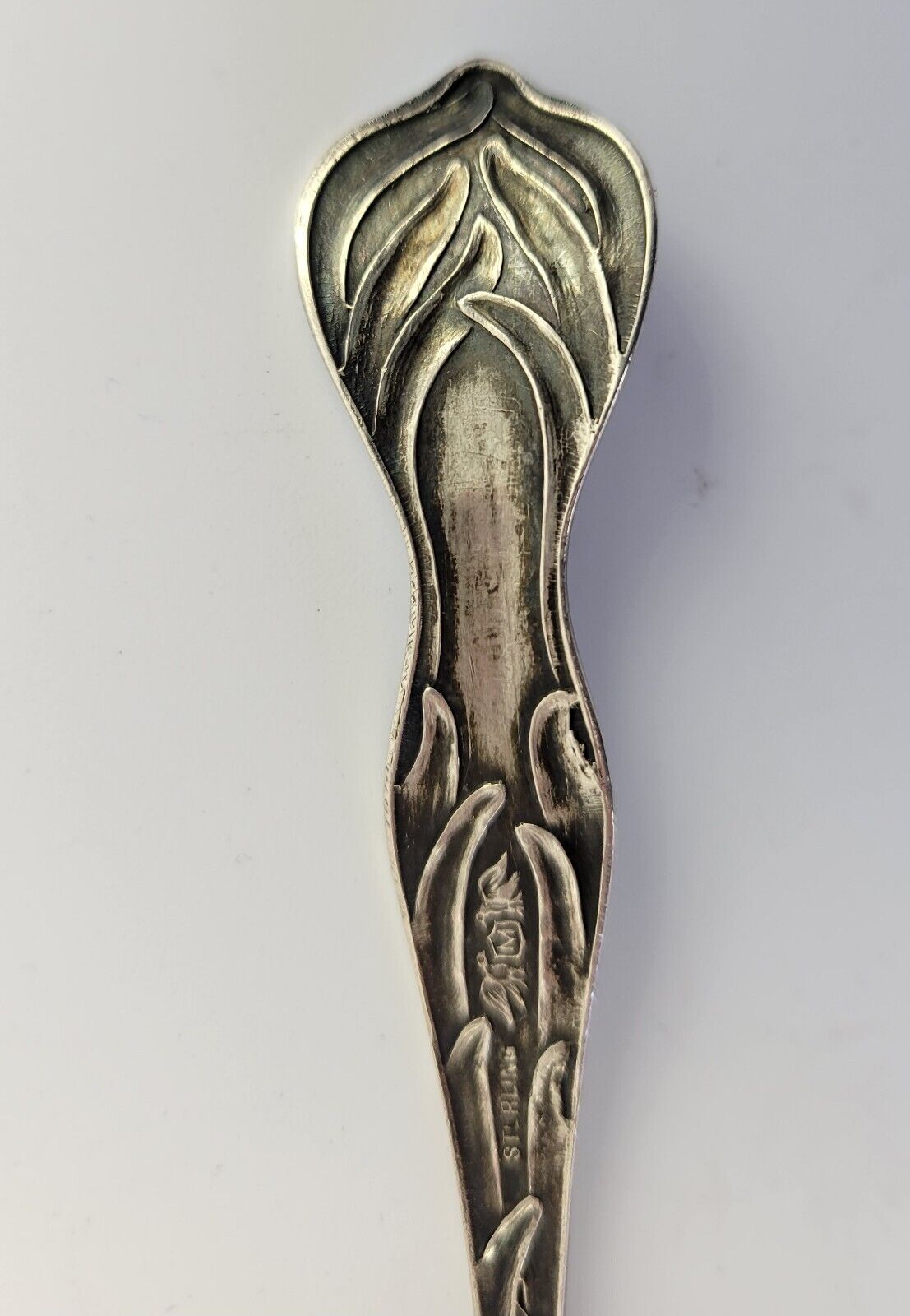 Taos New Mexico 5 1/8" Sterling Silver Souvenir Spoon .43oz. by Manchester
