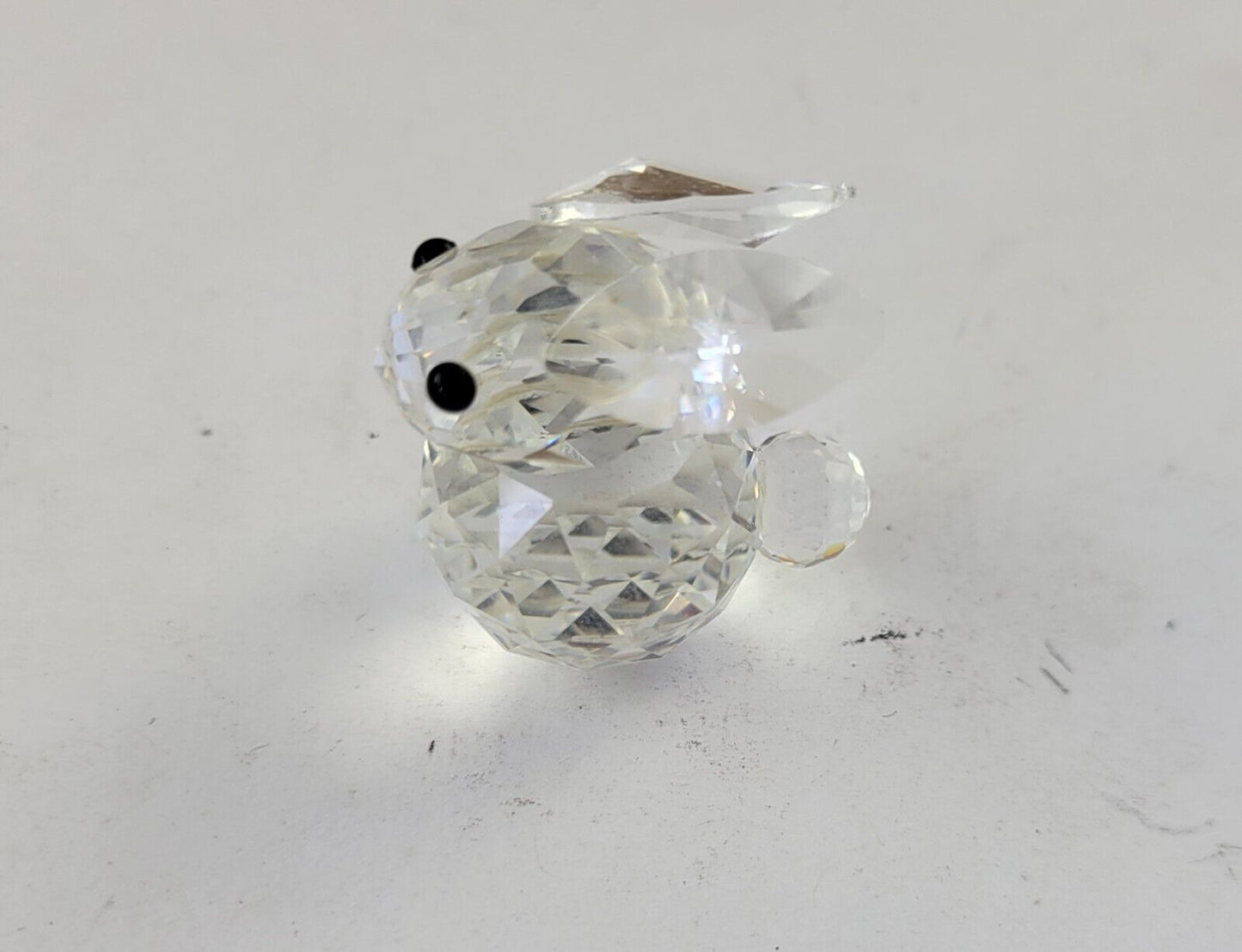 Vintage Swarovski Crystal Bunny Rabbit Figurine - Loose 1 18/" Tall Austria