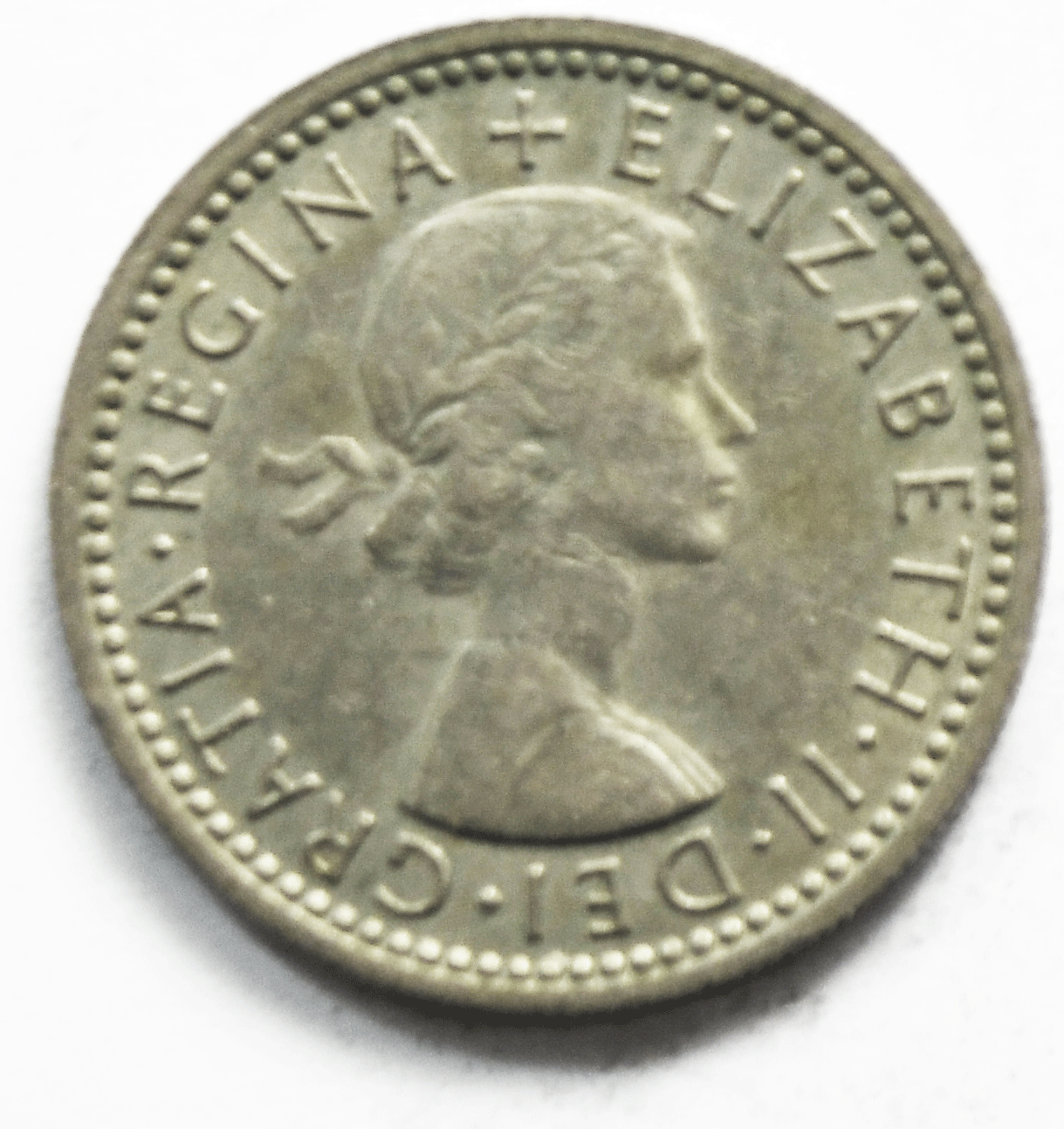 1963 Great Britain 6 Six Pence KM# 903 Copper Nickel Coin