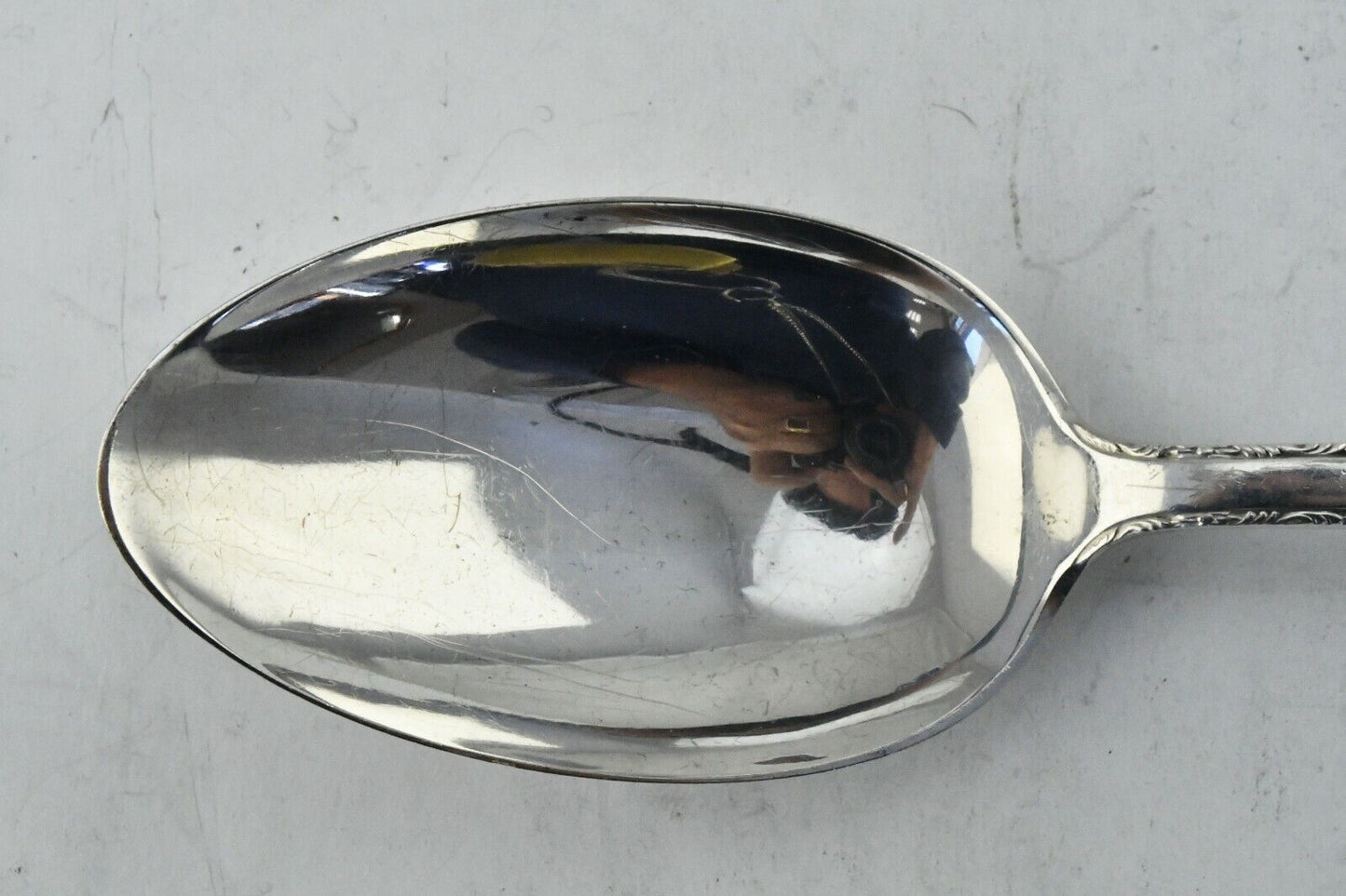 William & Mary by Lunt Sterling Silver Vegetable 8 5/8" Serving Spoon 2.1 oz.