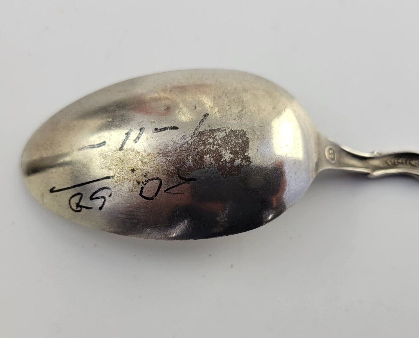 Wichita Kansas Sterling Silver 5 5/8" Souvenir Spoon .72oz. City Hall