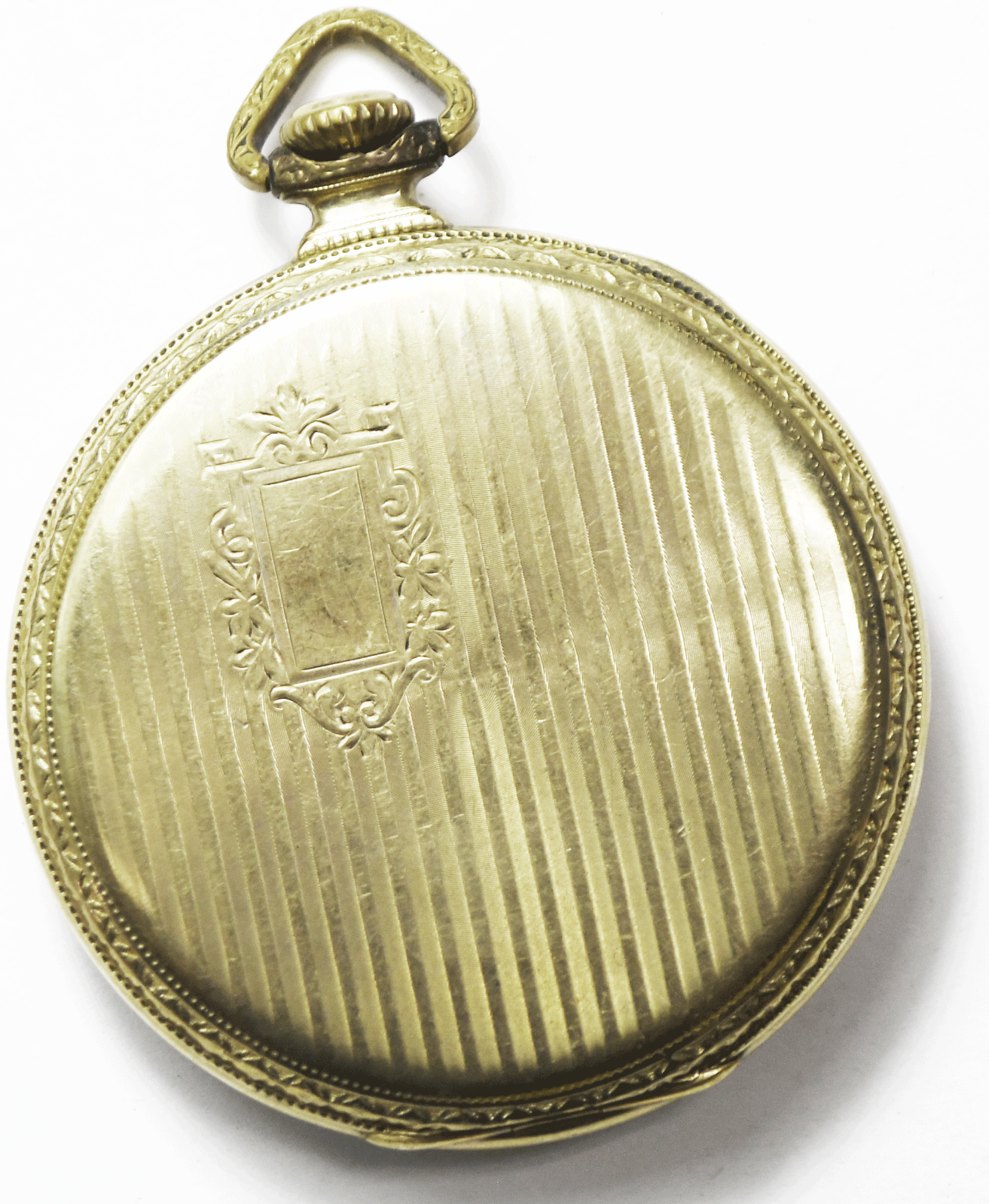 1922 South Bend Size 12 Grade 411 OF Hinged GF 25yr Case Pocket Watch