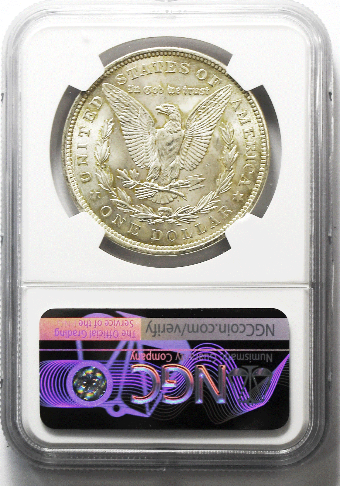 1921 $1 Morgan Silver Dollar MS63 NGC Uncirculated Philadelphia