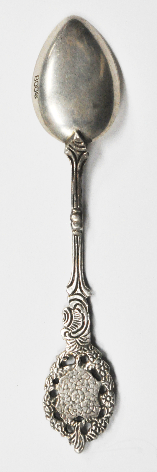 Sterling Silver Osnabrück Germany Souvenir Spoon 4-1/4"