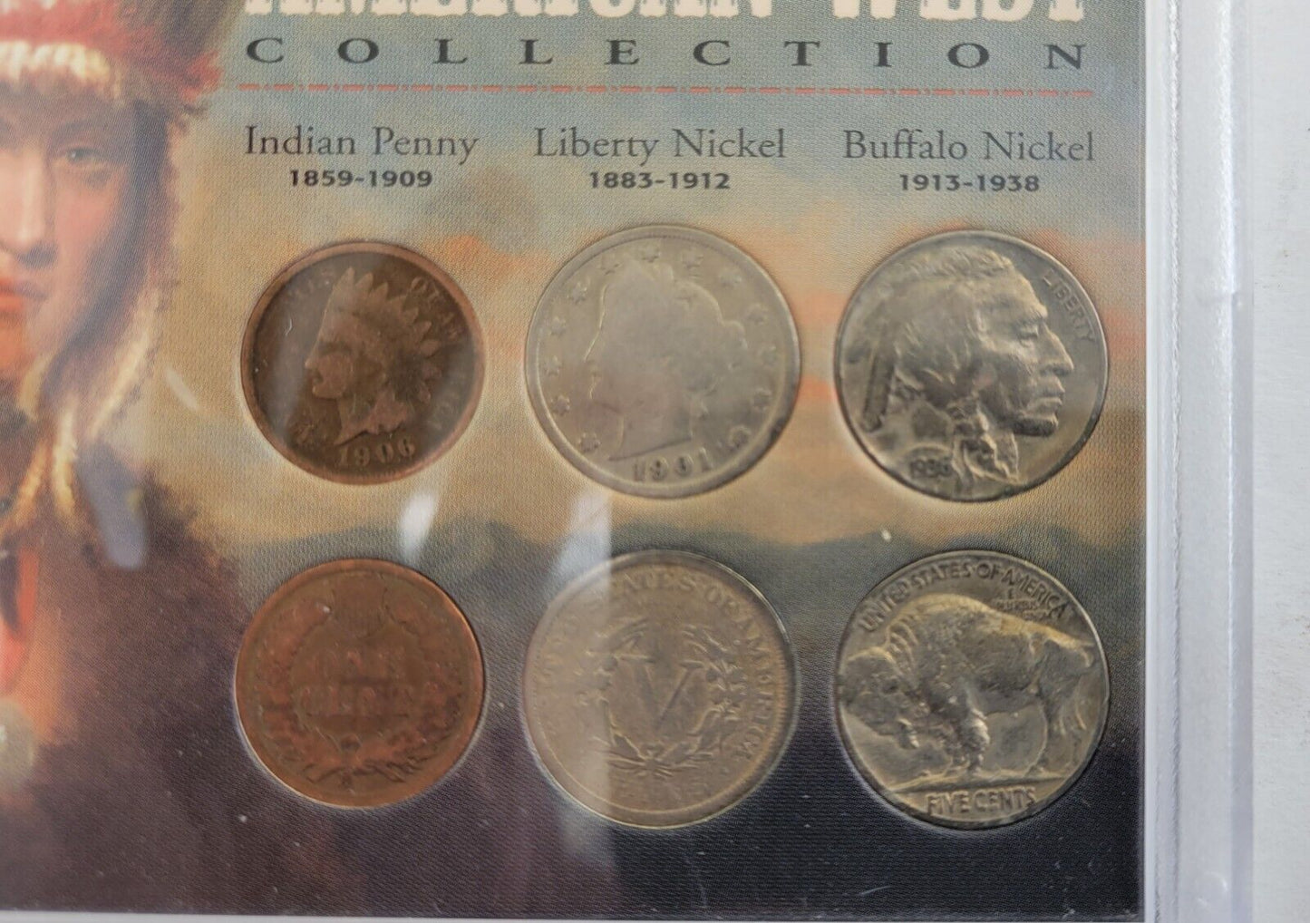The Spirit of the American West Coin Collection Indian Head and Buffalo Nickel