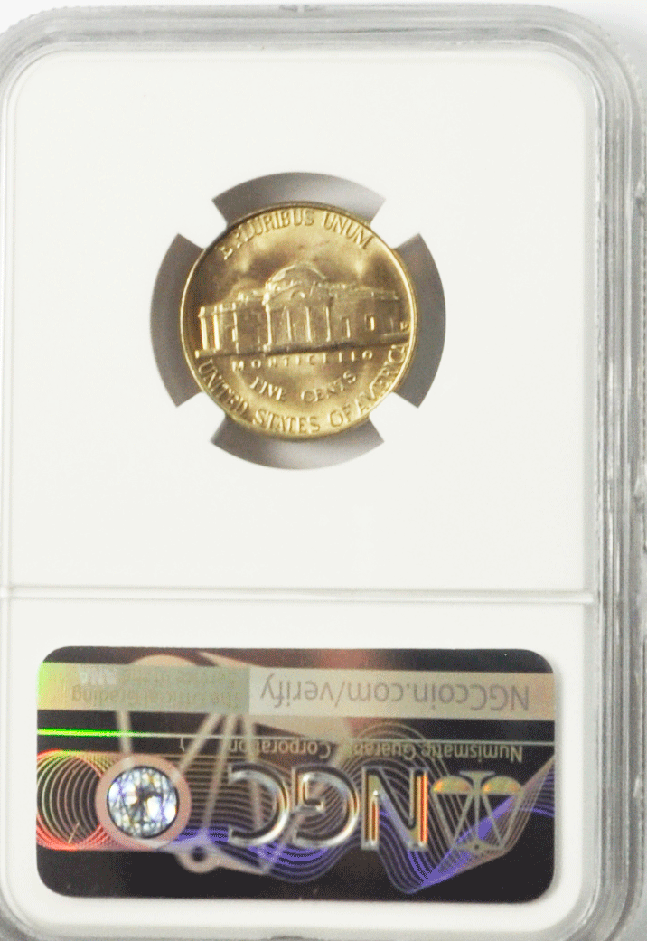 1953 D 5c Jefferson Nickel NGC MS66 BU Denver Five Cents