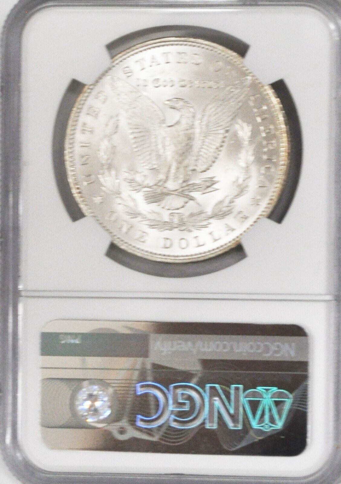 1891 $1 Morgan Silver One Dollar MS64 NGC VAM 2B Top 100 DDO Ear & Clash Top Pop