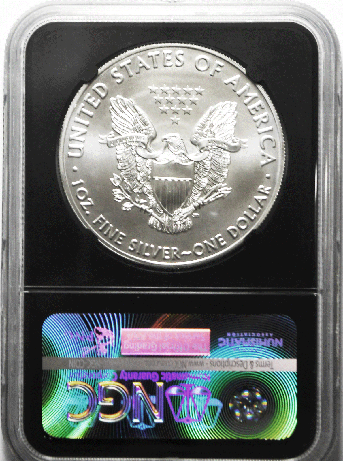 2018 $1 American Silver Eagle Silver Dollar NGC MS70 First Day of Issue