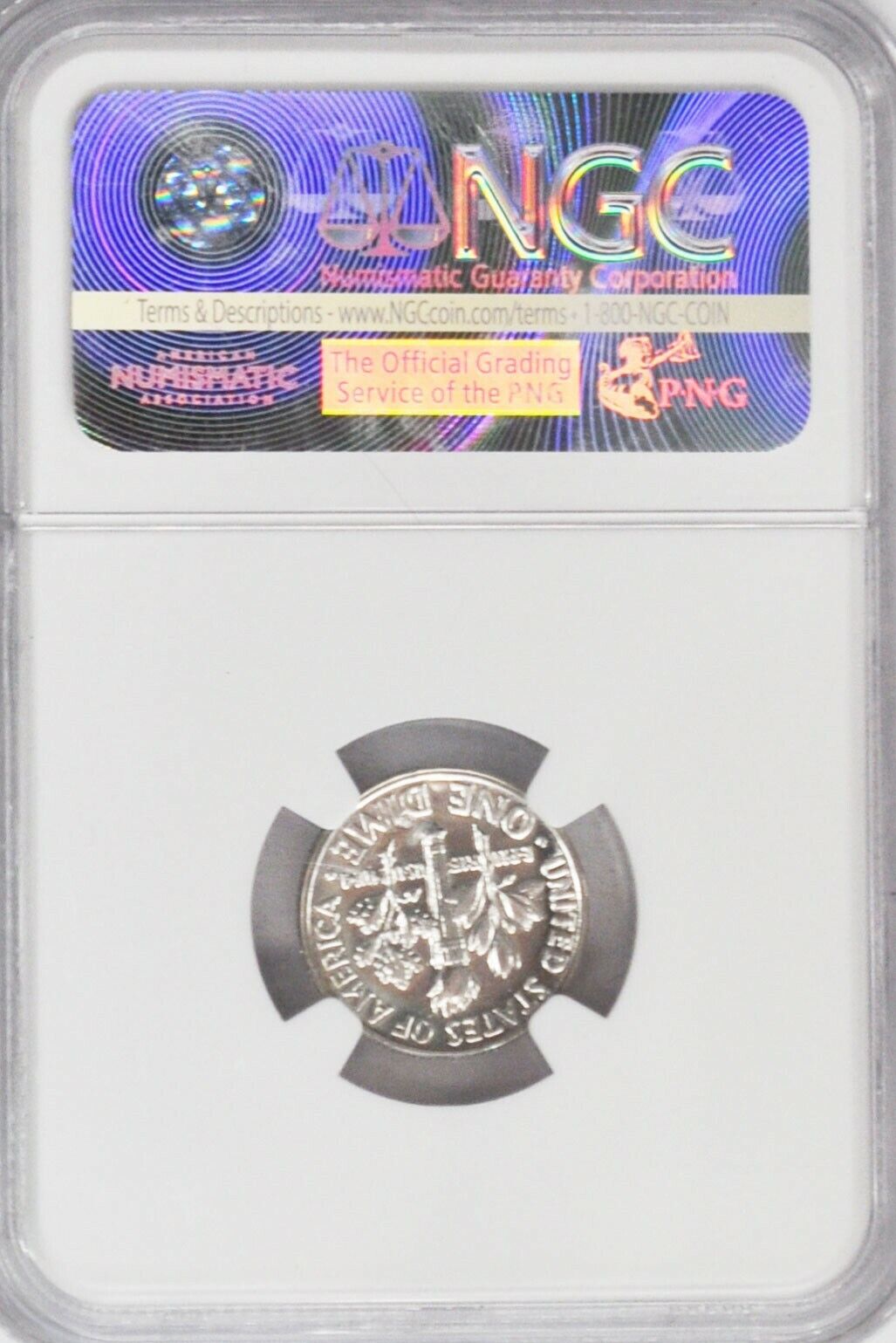 1961 10c Roosevelt Silver Proof Dime Ten Cents NGC PF67