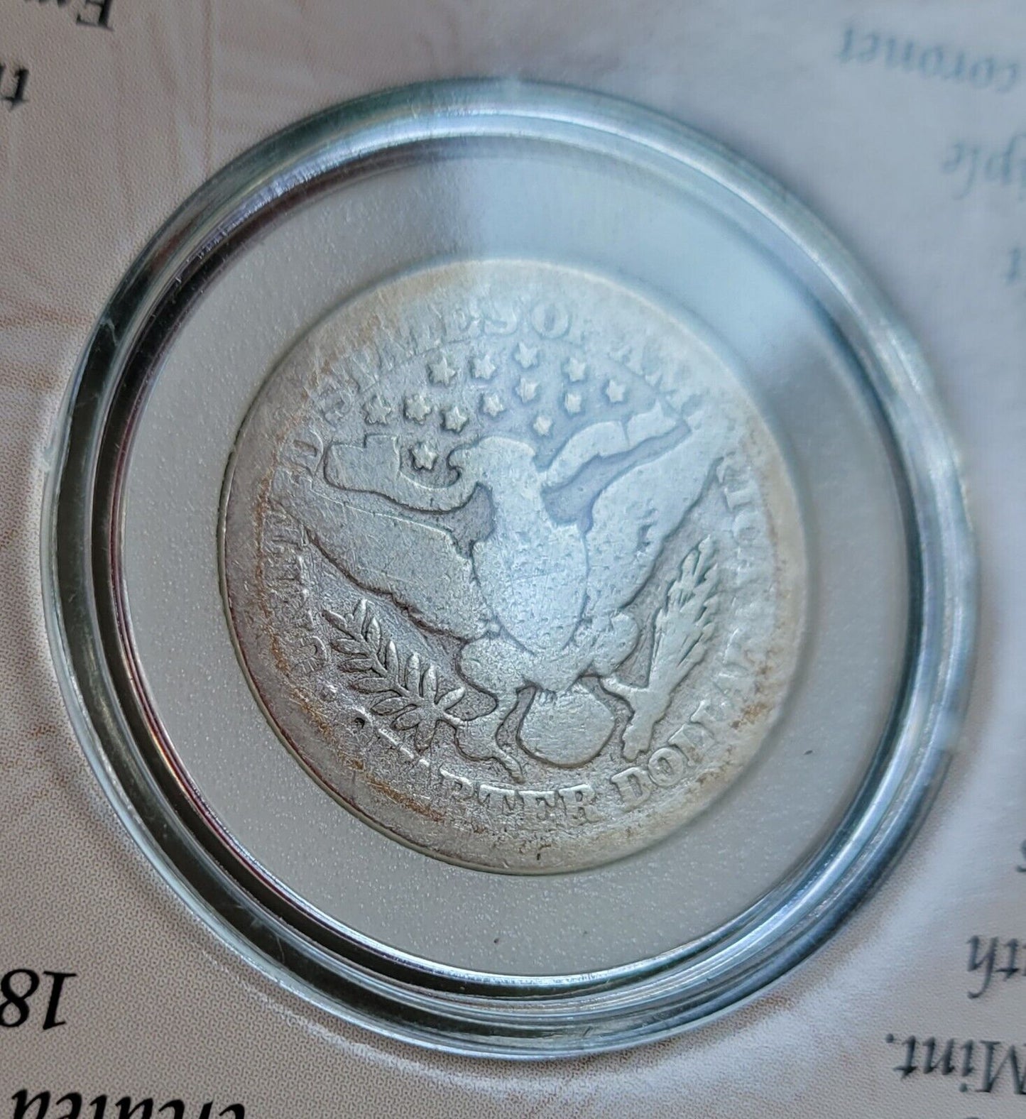 AMERICA'S Rare 19th Century Coins (Barber Silver Quarter 1892-1899)