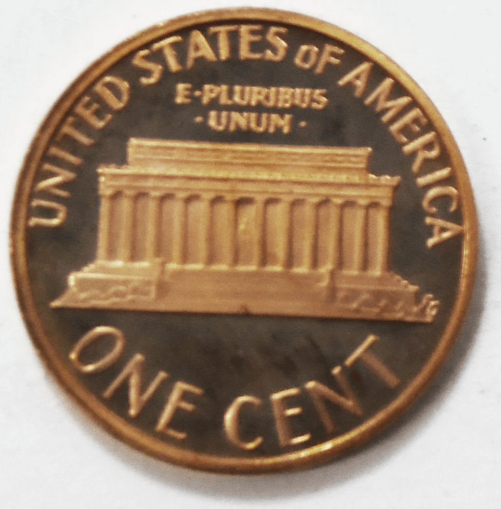 1980 S 1c Proof Lincoln Memorial Cent One Penny Gem Uncirculated San Francisco