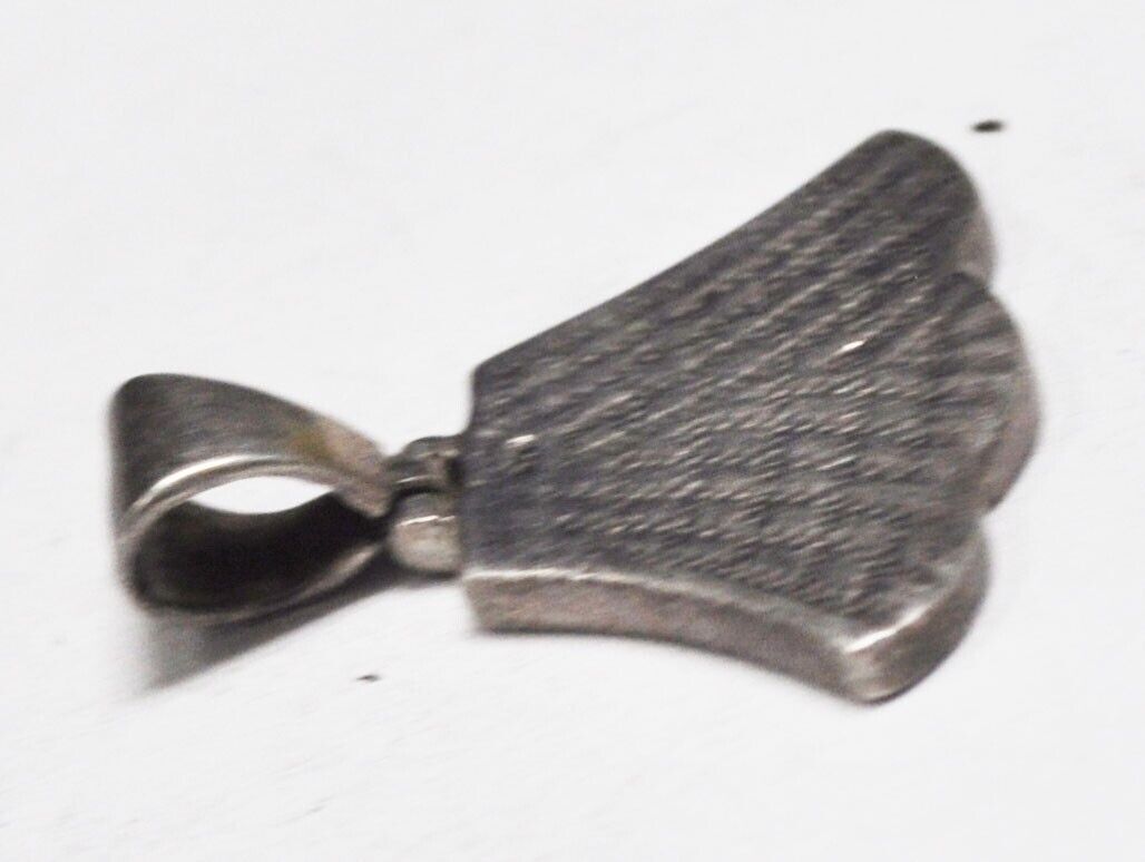 Sterling Silver Pastel Pink Yellow Blue MOP Inlay Pendant 32x30mm