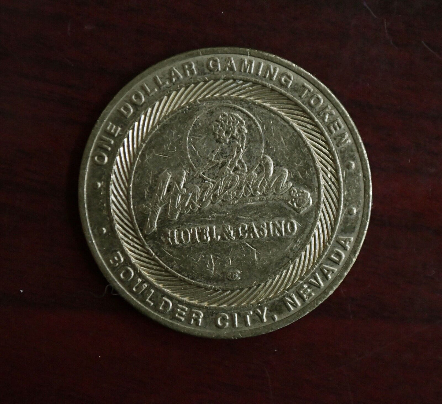 Hacienda Hotel & Casino Token Dollar Hoover Dam Boulder City Nevada