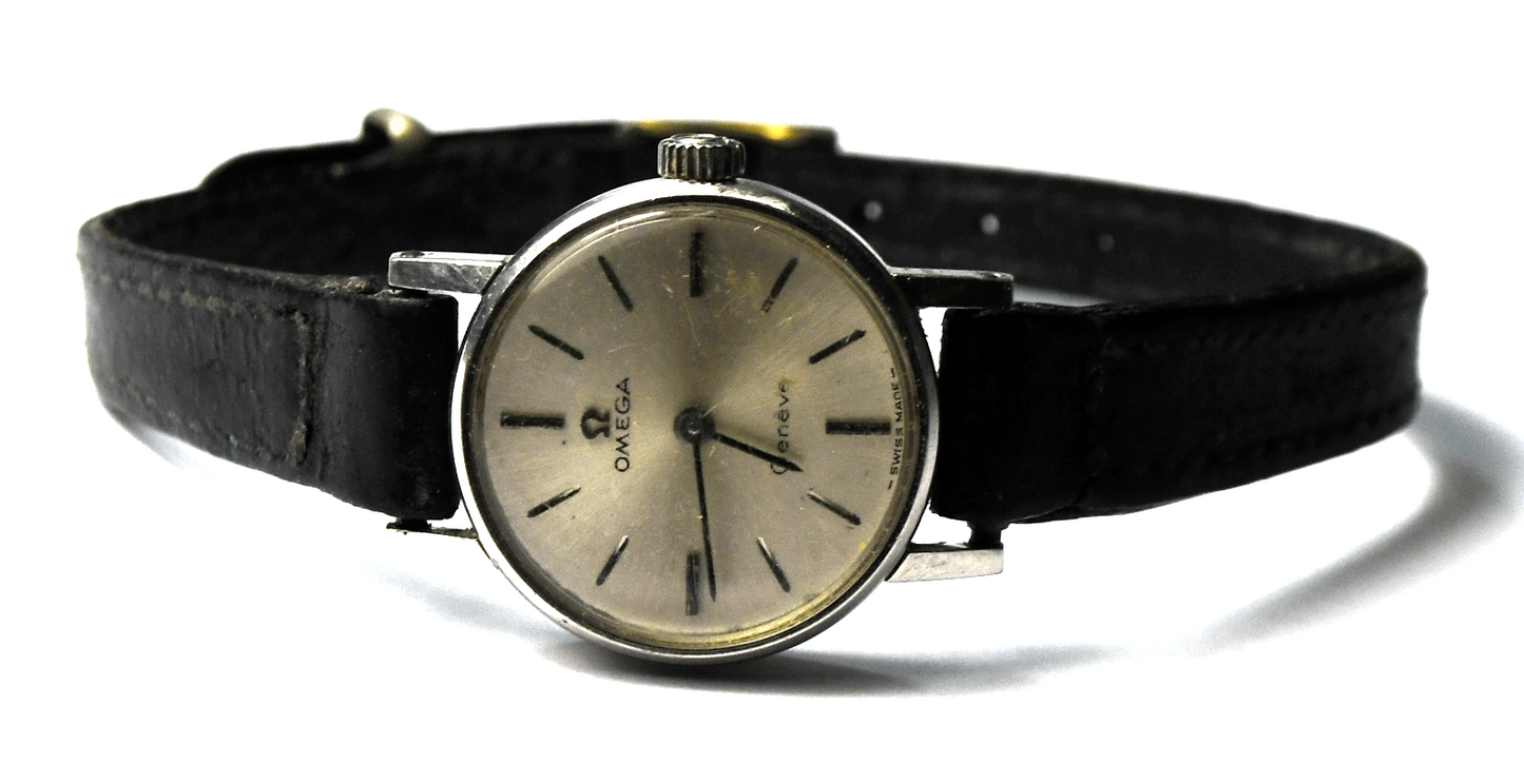 1968 Women's Omega 20mm Stainless Steel Wristwatch 511.213 cal. 620