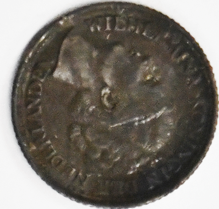 1944 P Netherlands 10c Ten Cents Silver Coin KM# 163