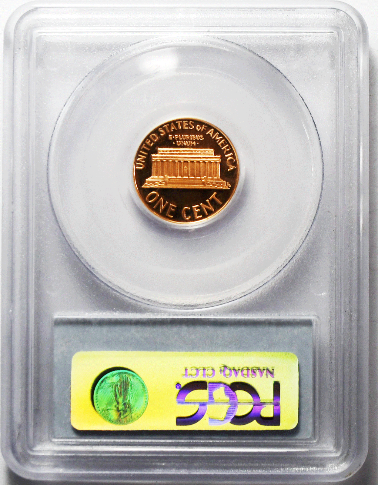 1992 S 1c Proof Lincoln Memorial Cent One Penny PCGS PR69RD DCAM