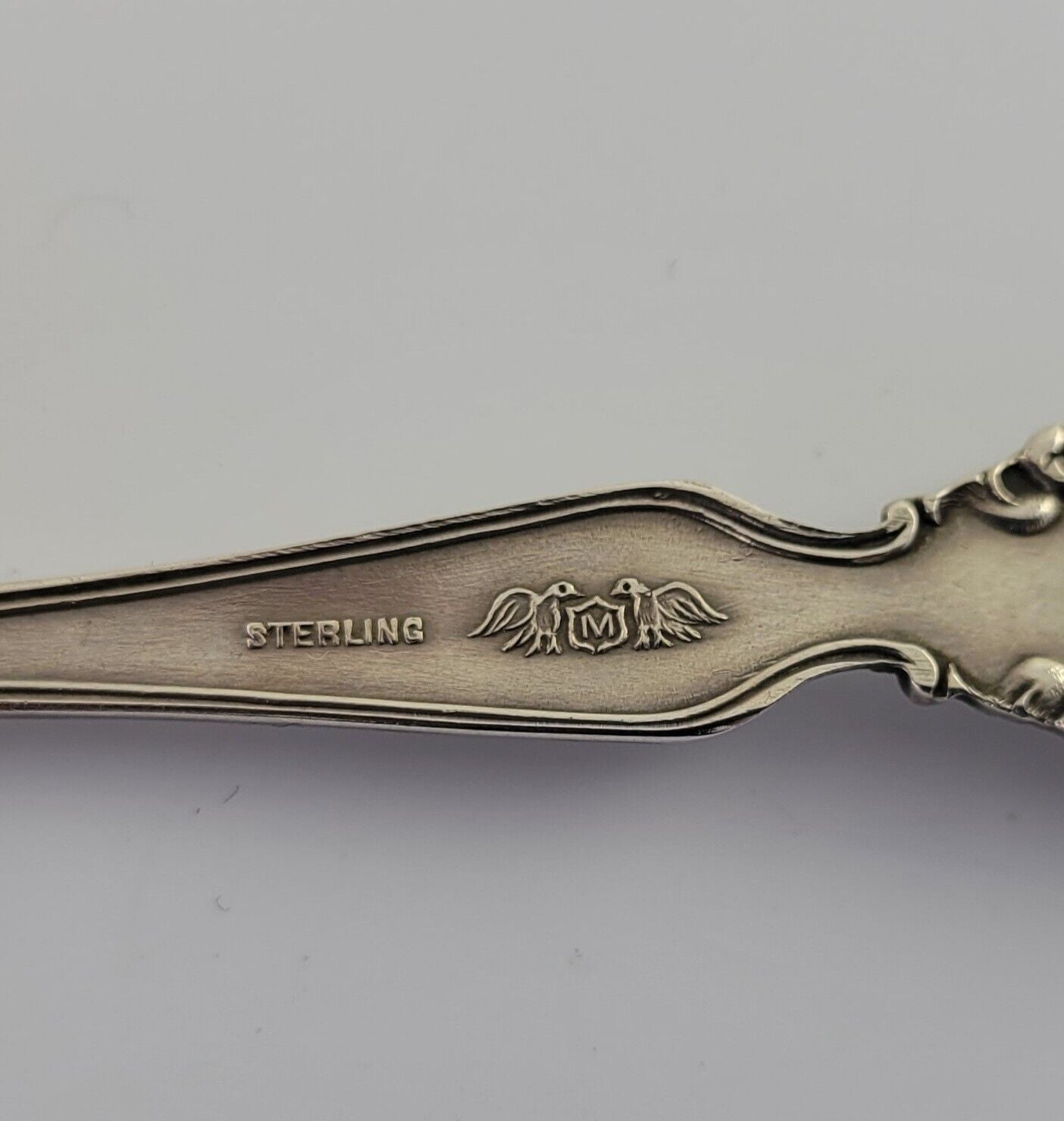 Garden City Kansas 5" Sterling Souvenir Spoon by Manchester Sugar Beet .43oz.