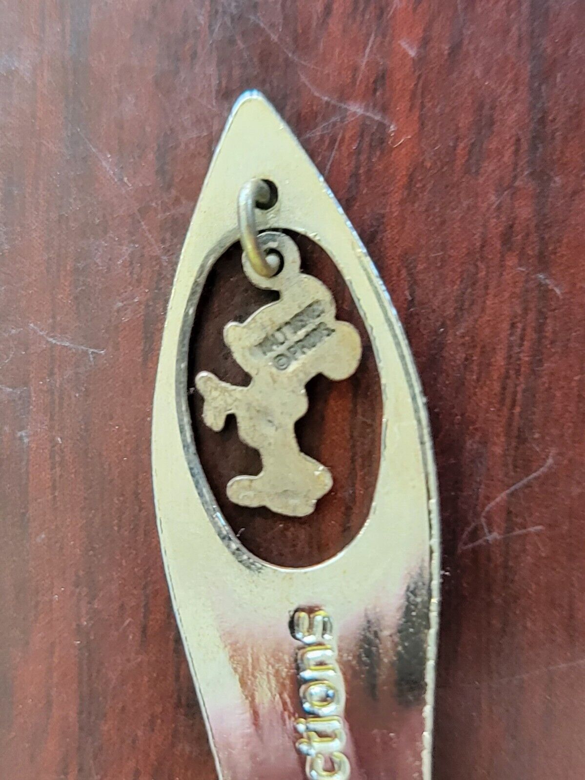Disneyland Resort Souvenir Spoon Mickey Mouse Fantasia 4 1/8"