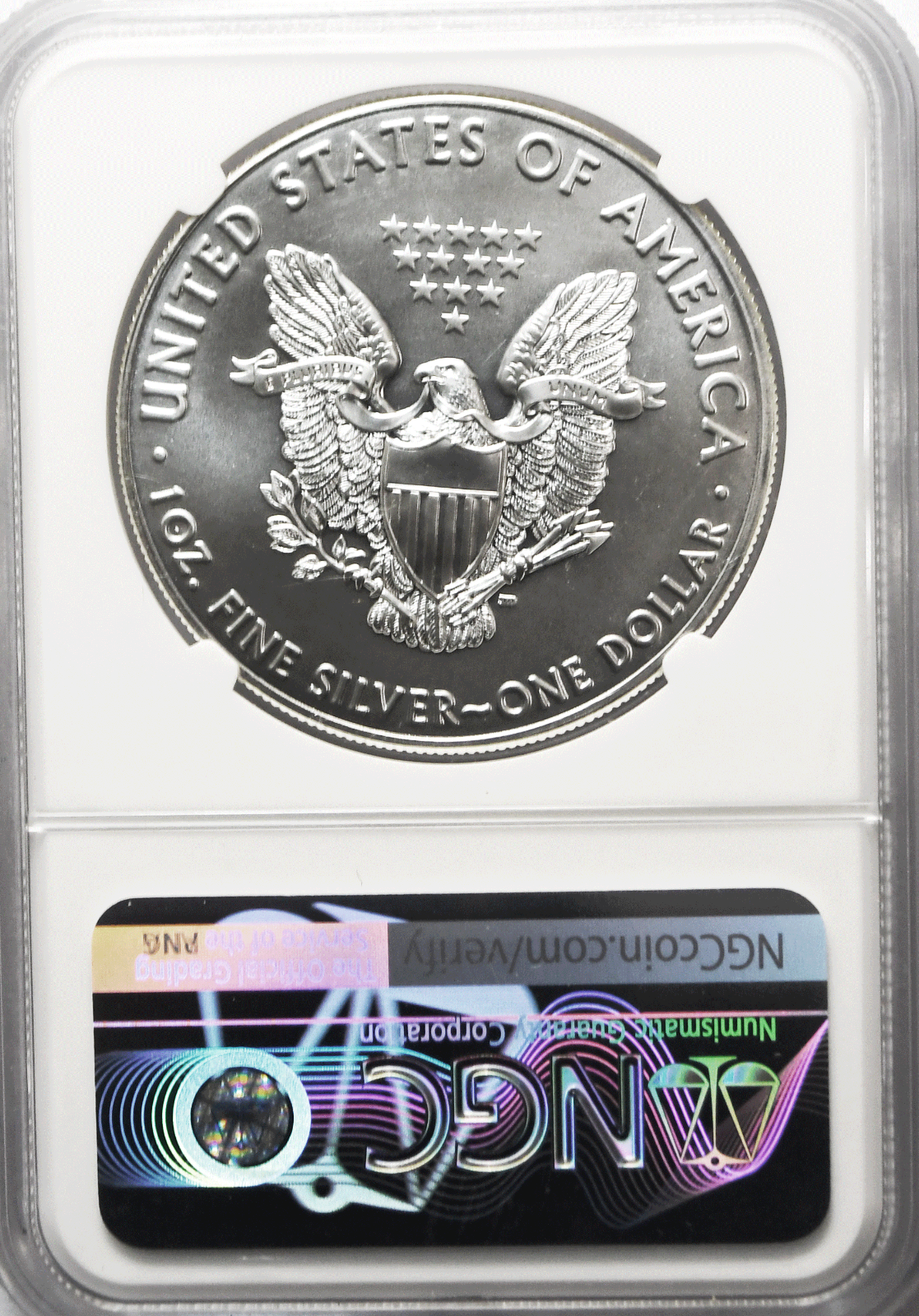 2020 $1 American Silver Eagle NGC MS69 Emergency Production ER Philadelphia