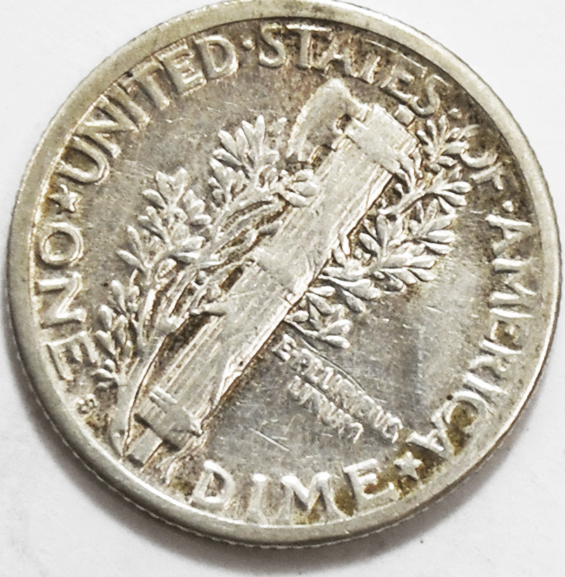 1923 S 10c Mercury Silver Dime Rare Ten Cents San Francisco